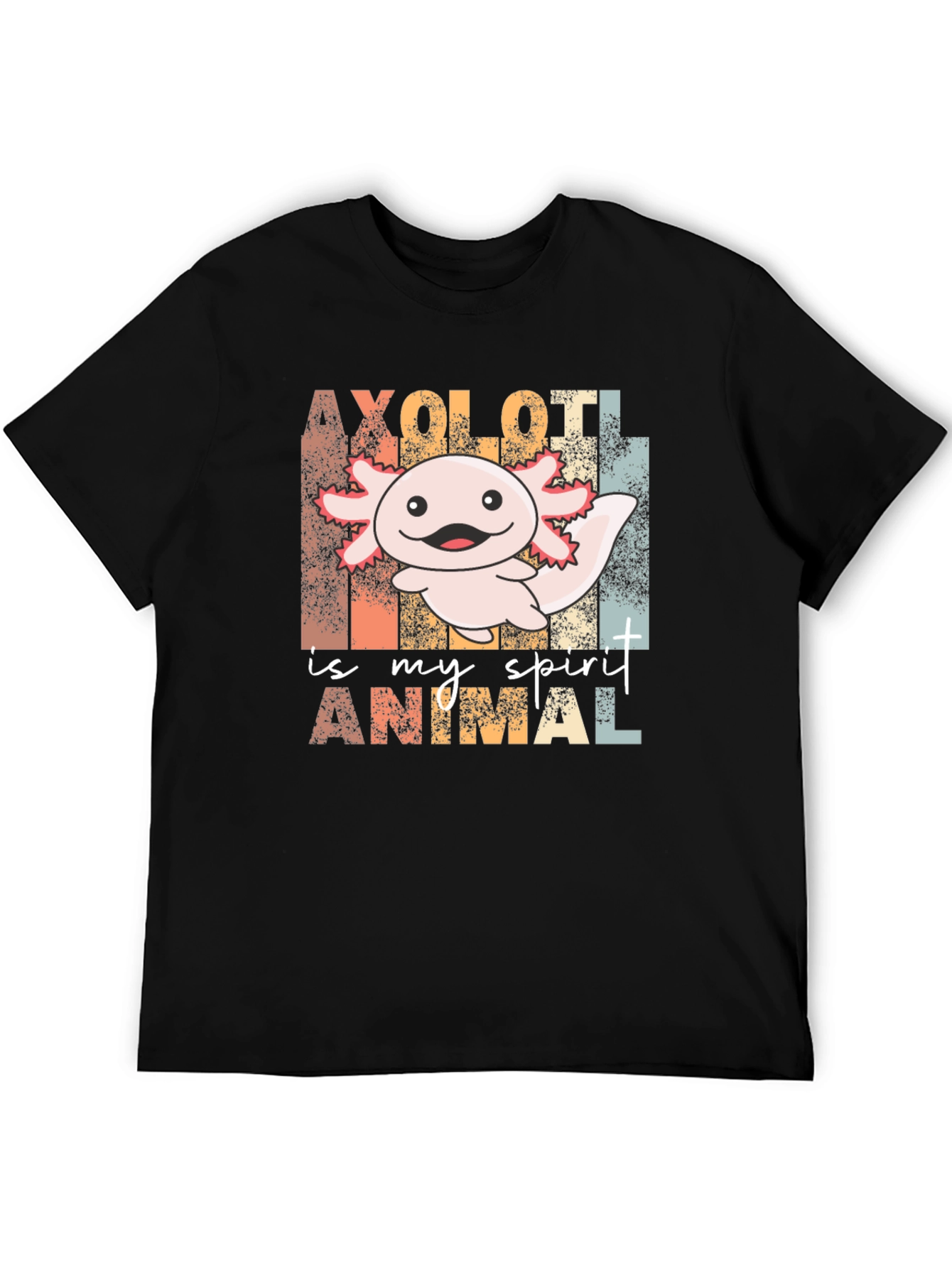 Axolotl Spirit Animal Graphic Tee