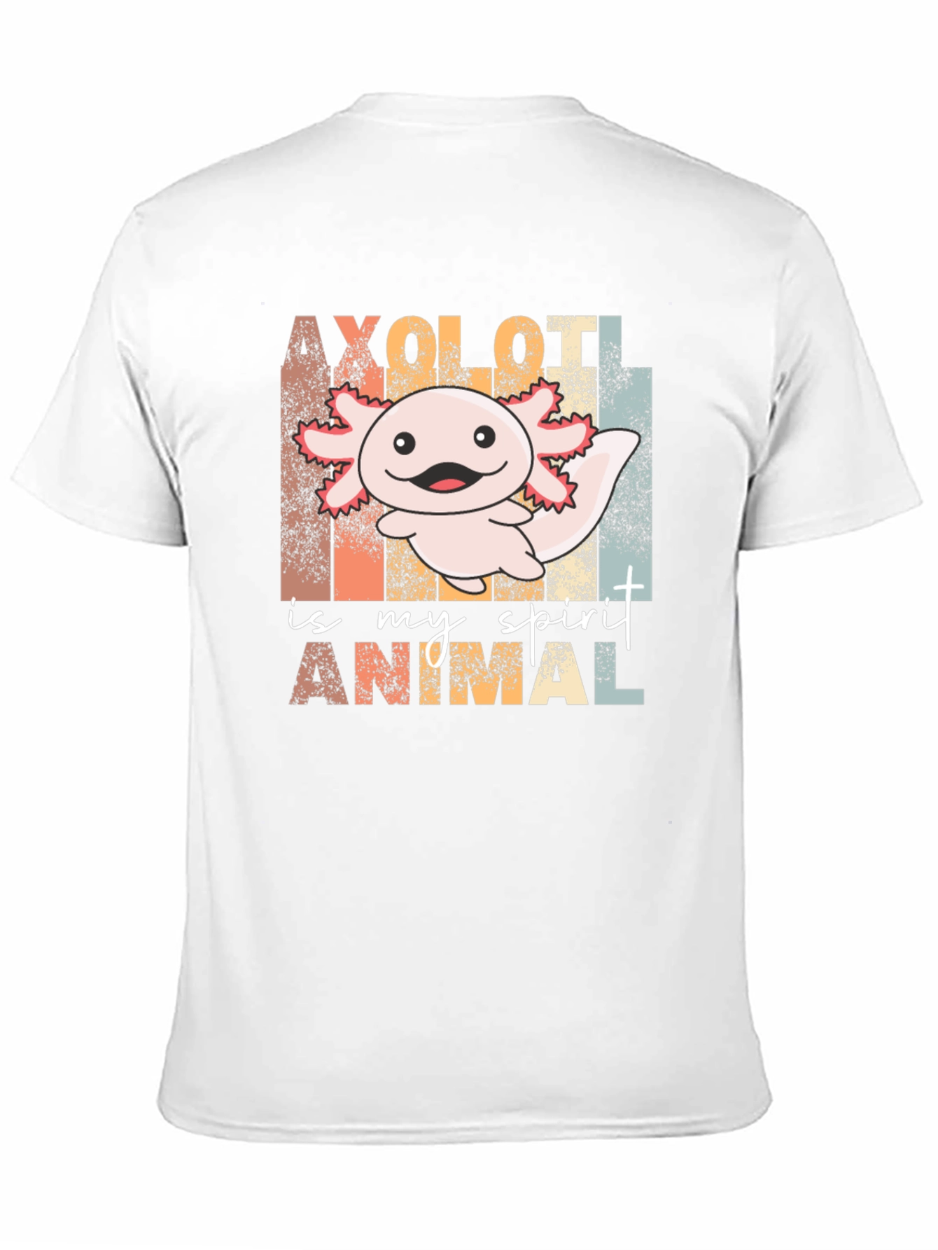 Axolotl Spirit Animal Graphic Tee
