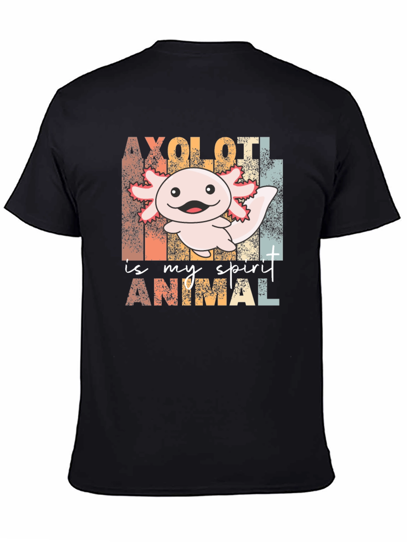 Axolotl Spirit Animal Graphic Tee
