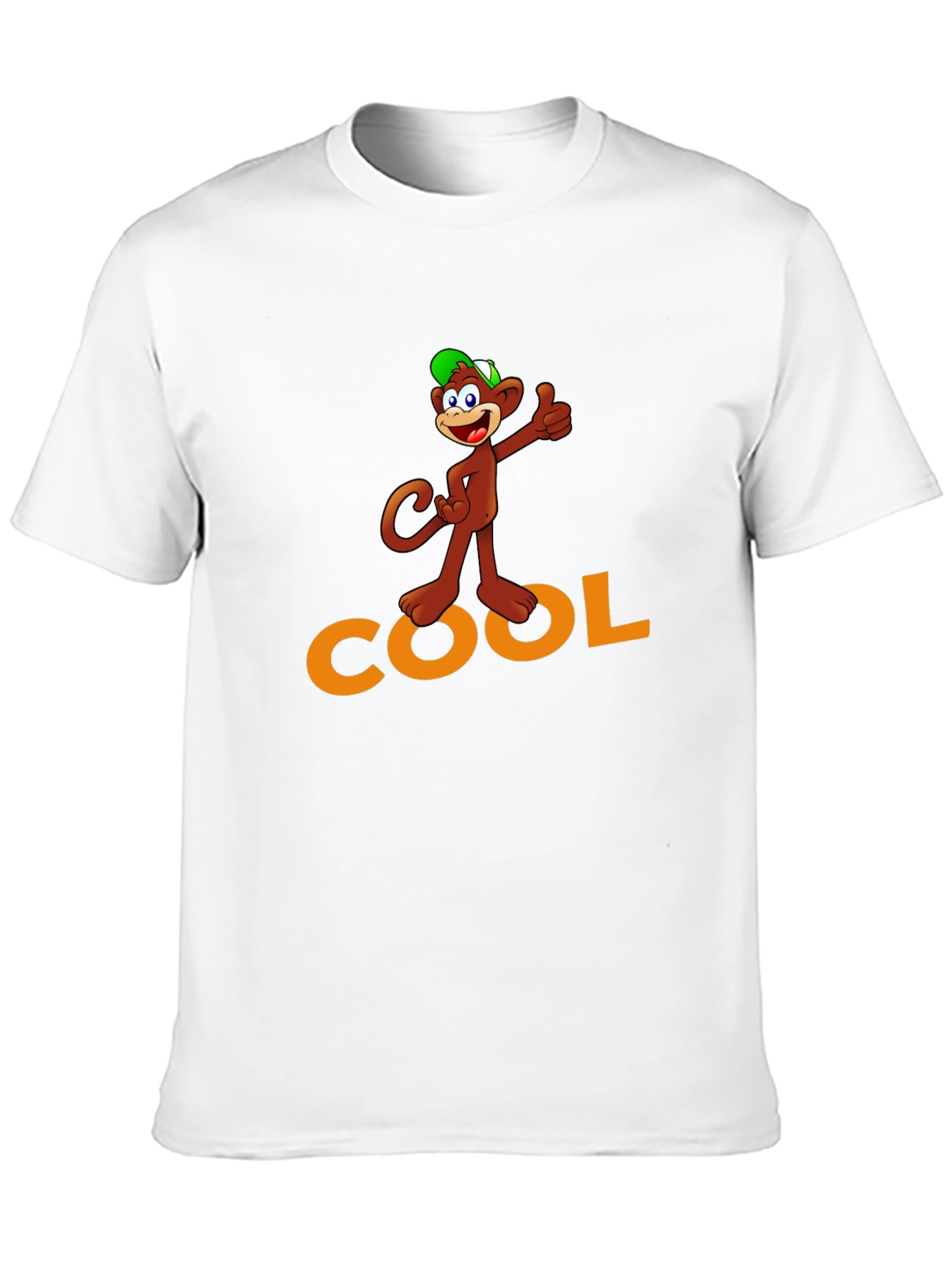 Cool Monkey Graphic Tee - Trendy Fun Design