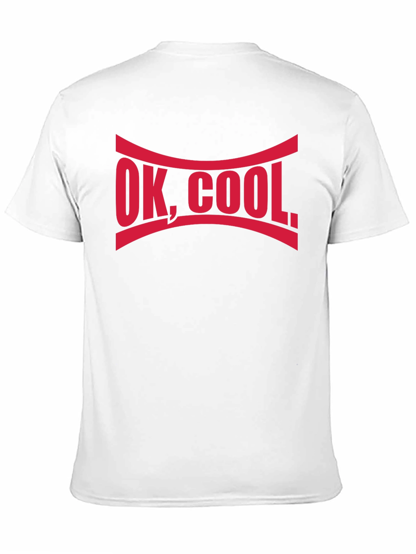 OK COOL. Graphic Tee - Comfy Black T-Shirt