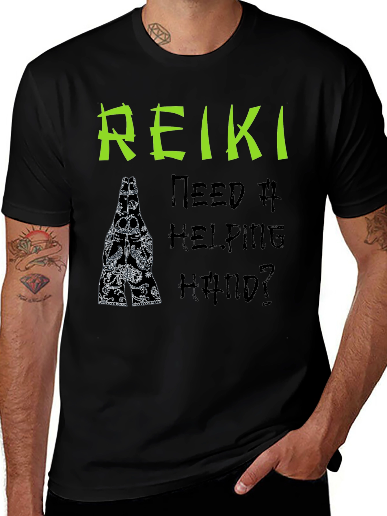 Reiki Need a Helping Hand T-Shirt
