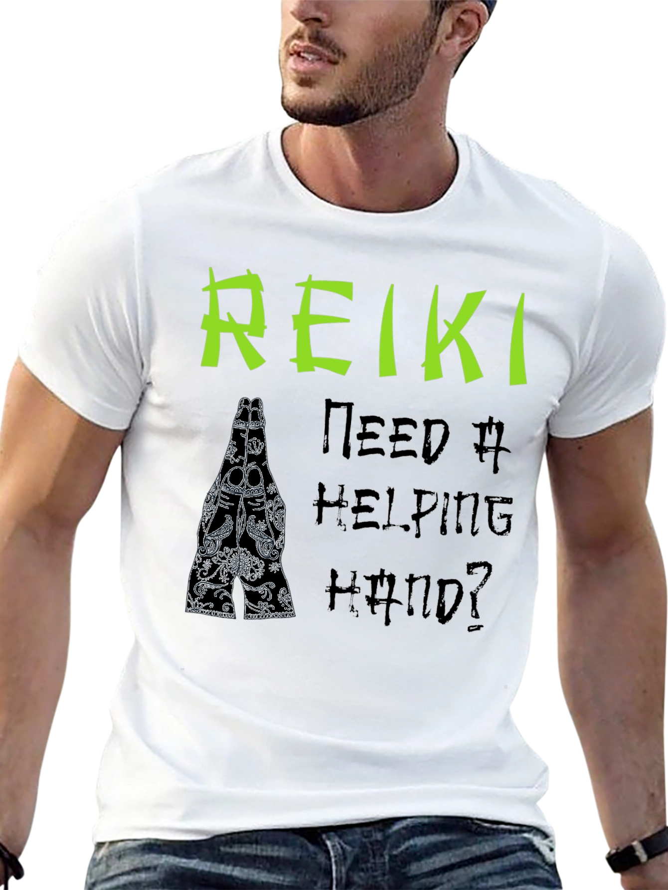 Reiki Need a Helping Hand T-Shirt