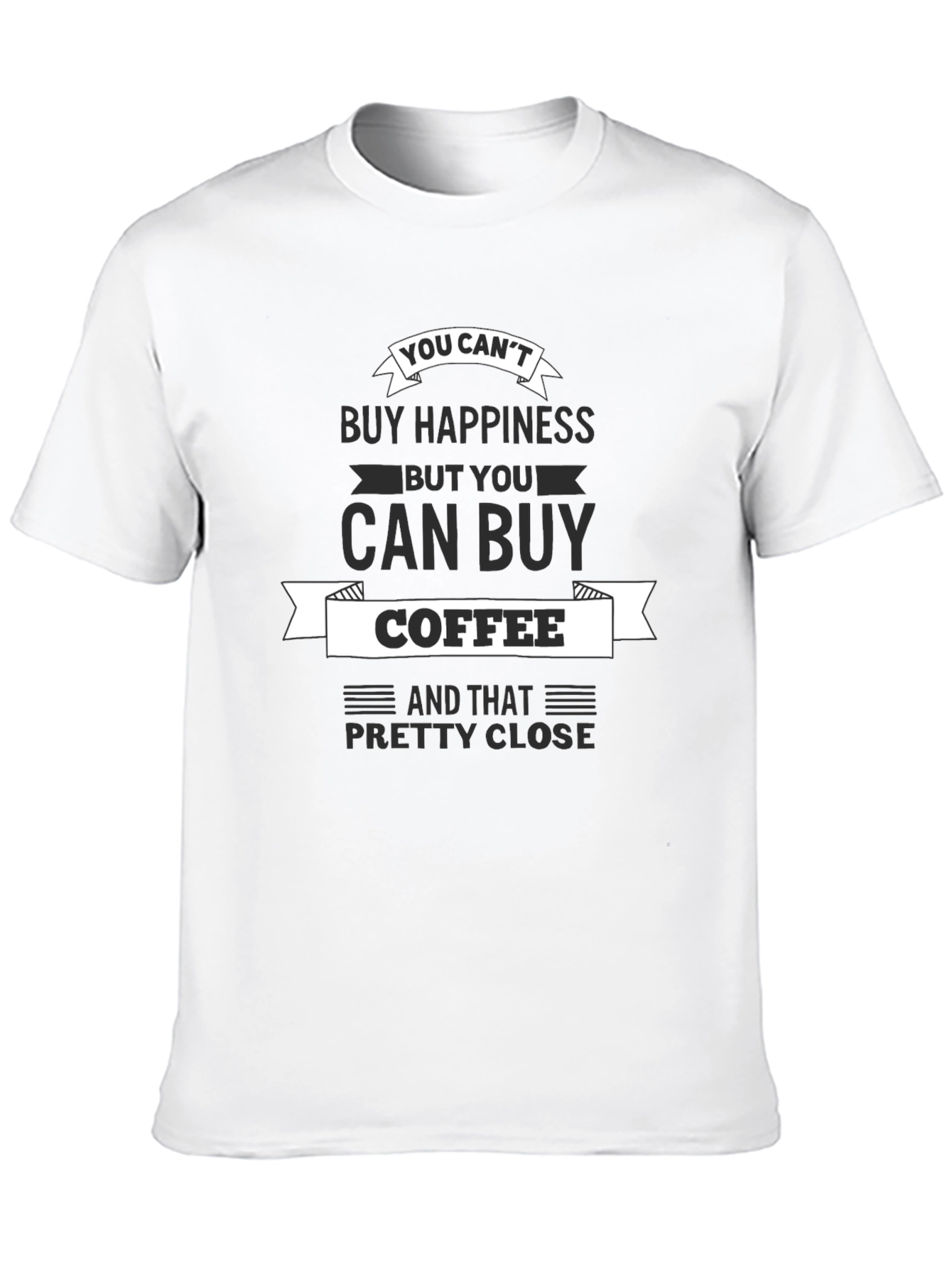 Coffee Lovers T-Shirt - Buy Coffee Buy Happiness