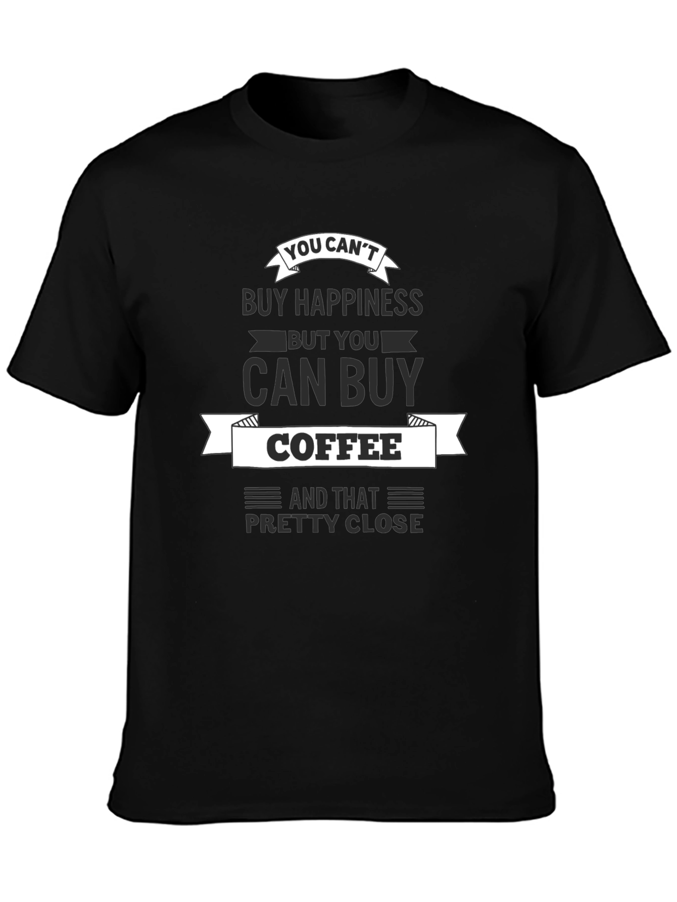 Coffee Lovers T-Shirt - Buy Coffee Buy Happiness