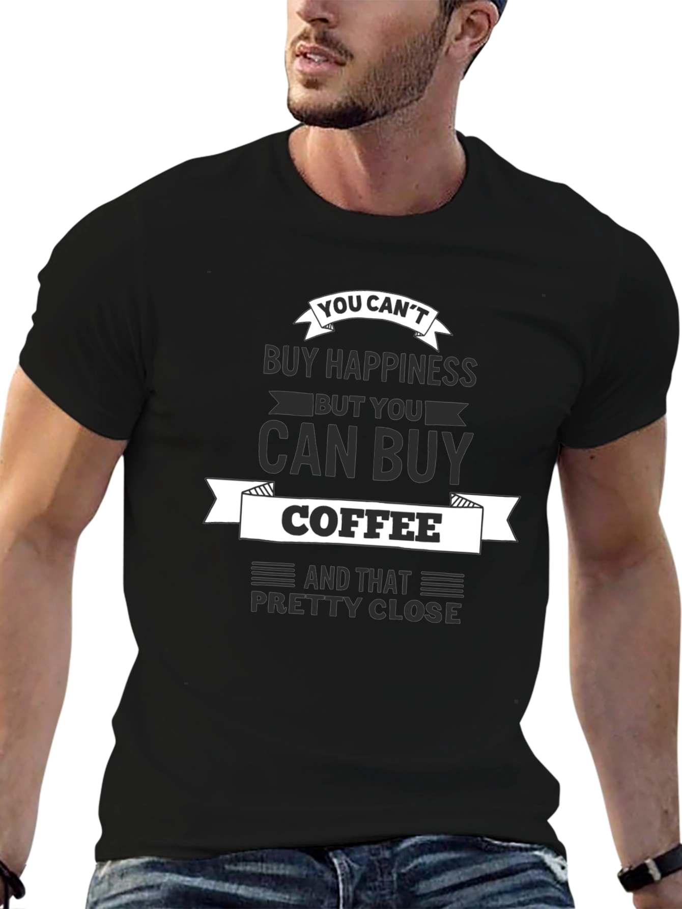 Coffee Lovers T-Shirt - Buy Coffee Buy Happiness