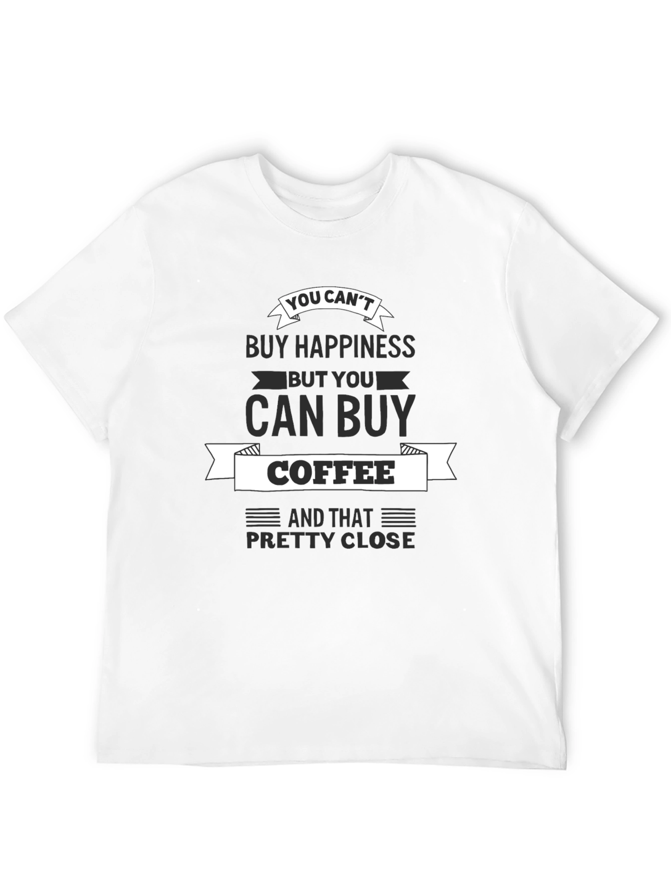 Coffee Lovers T-Shirt - Buy Coffee Buy Happiness