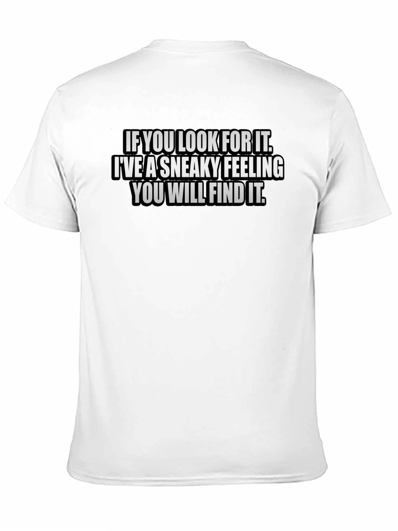 Sneaky Feeling Graphic Tee - Find It T-Shirt