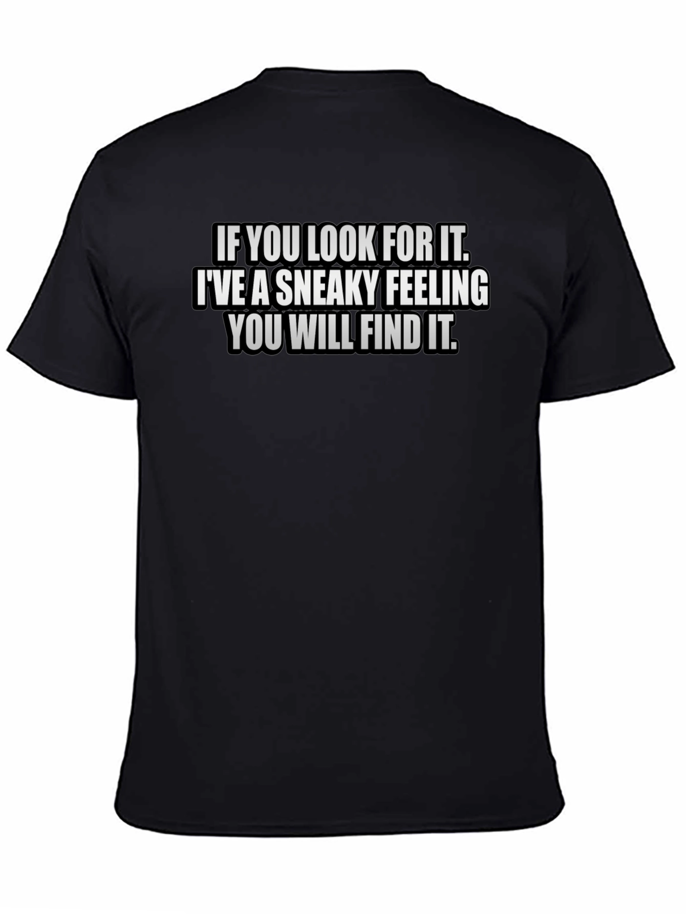 Sneaky Feeling Graphic Tee - Find It T-Shirt
