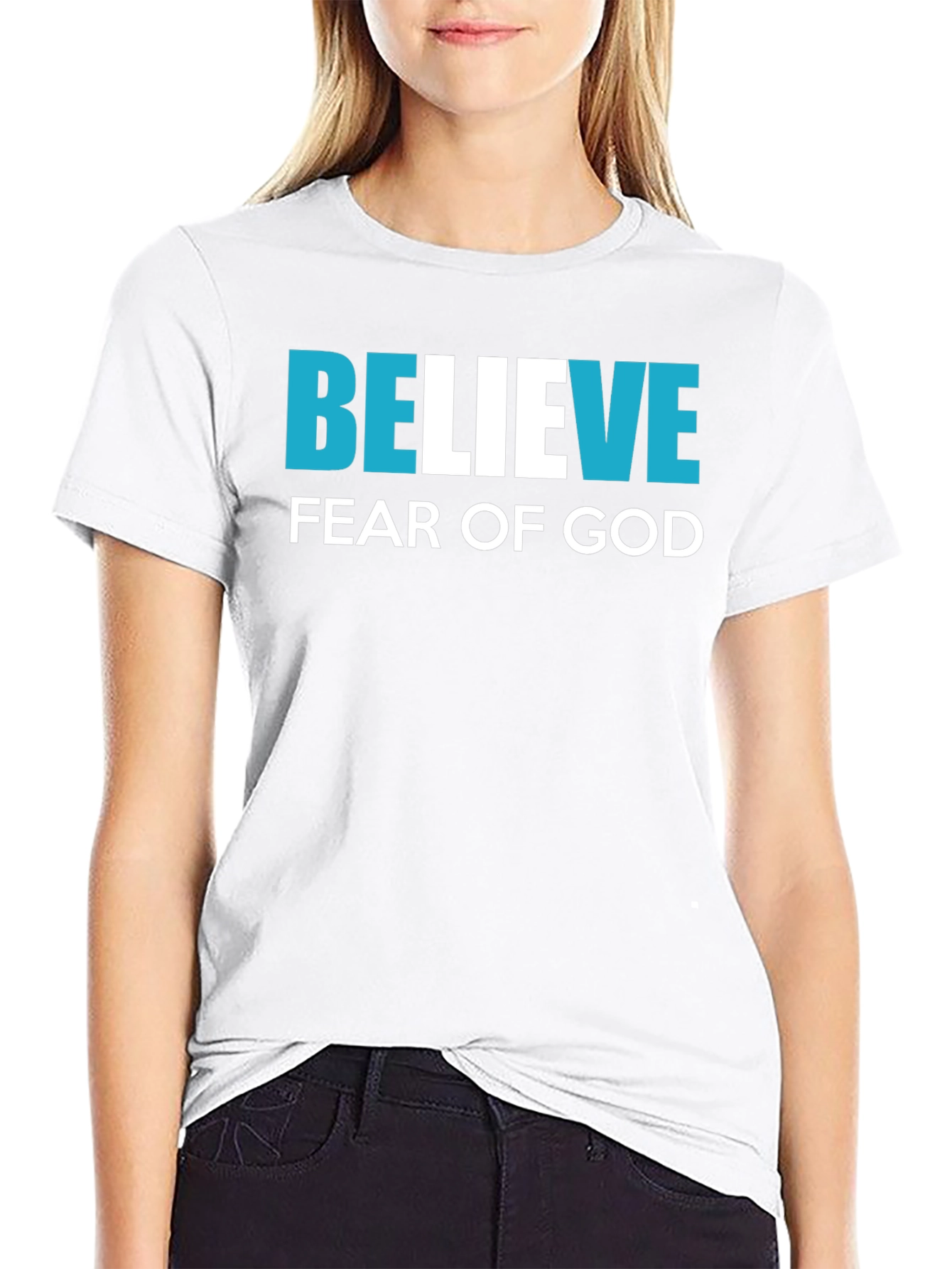 Believe Fear of God Graphic T-Shirt
