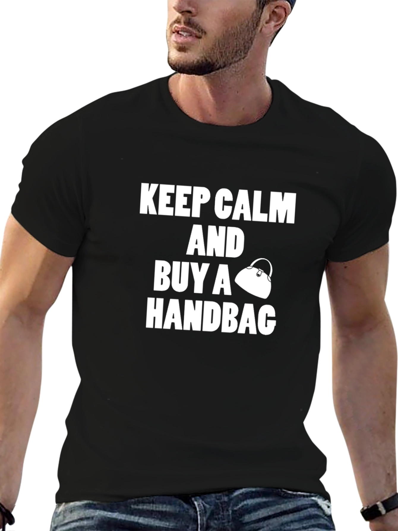 Keep Calm and Buy a Handbag T-Shirt