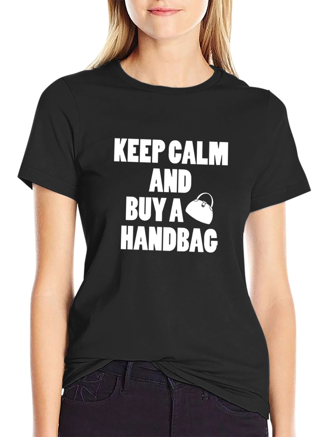 Keep Calm and Buy a Handbag T-Shirt