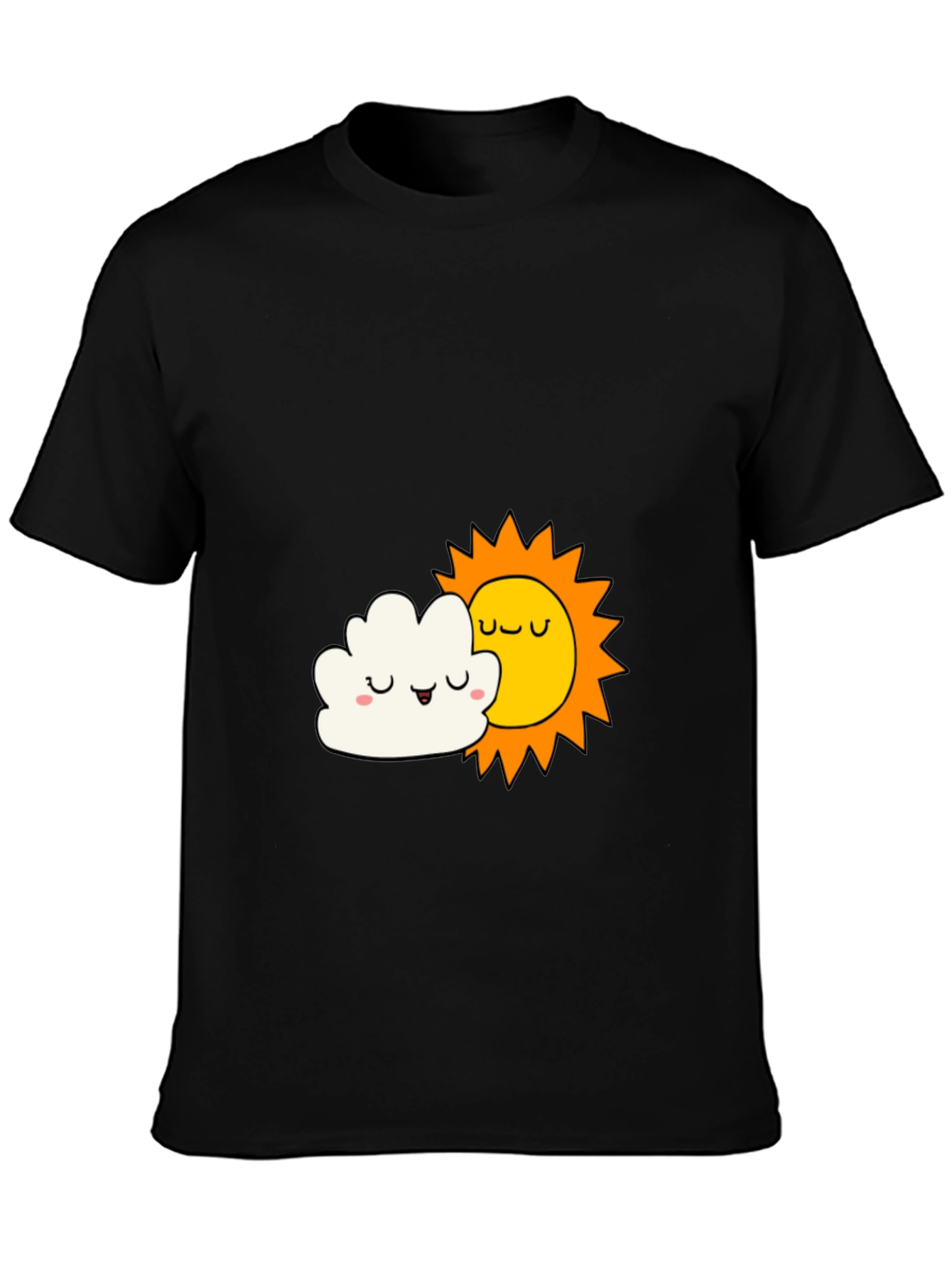 Cute Cloud & Sun Graphic Tee