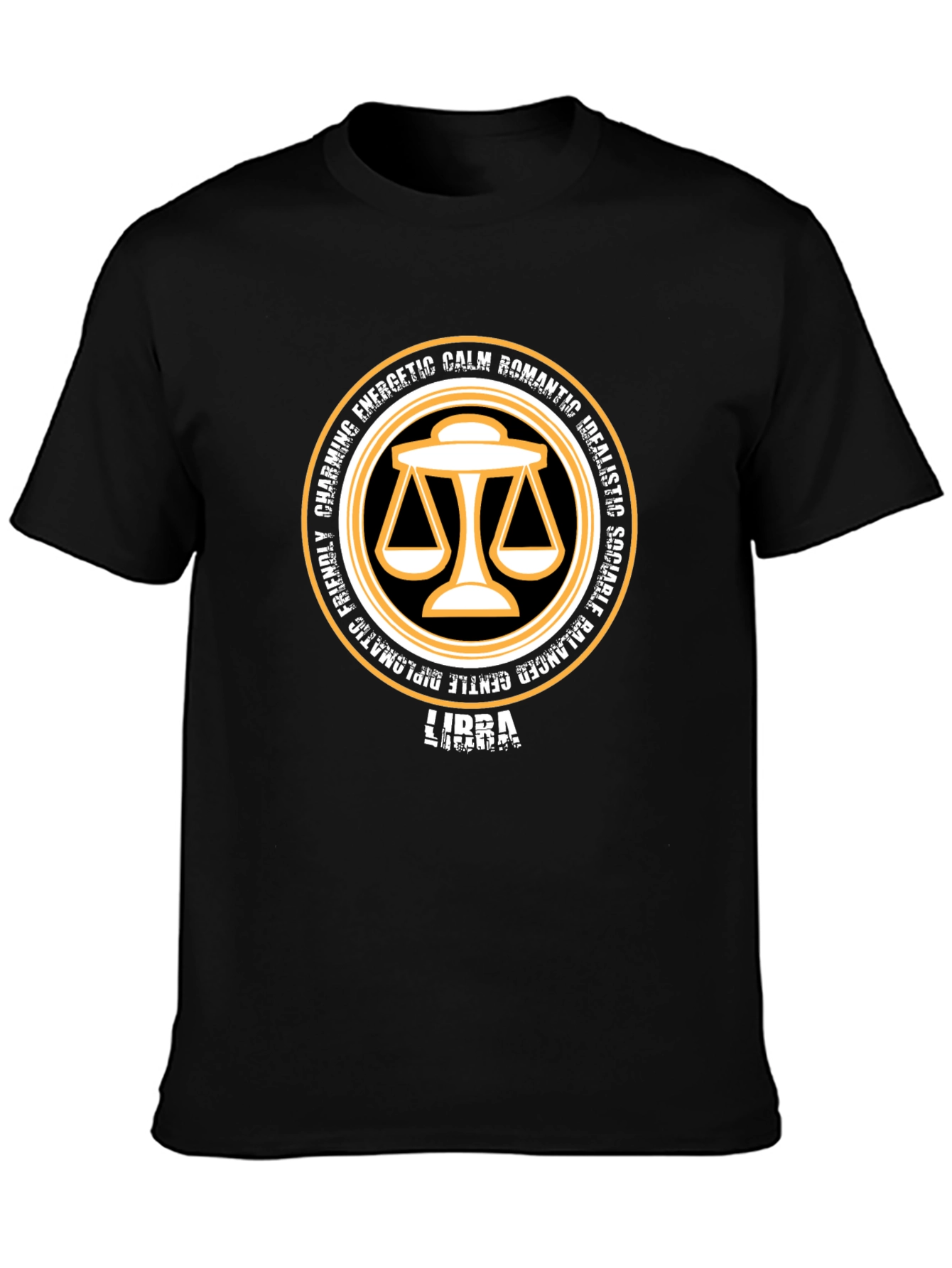 Libra Zodiac T-Shirt: Balanced & Charming Design