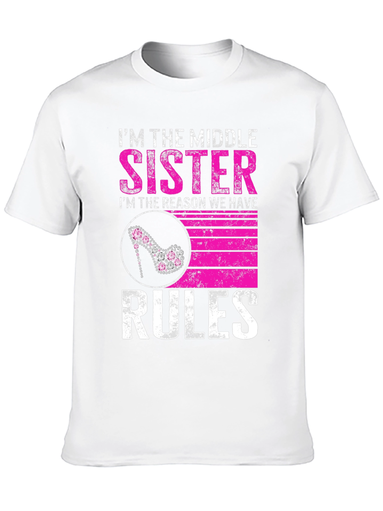 Middle Sister Rules Graphic Tee