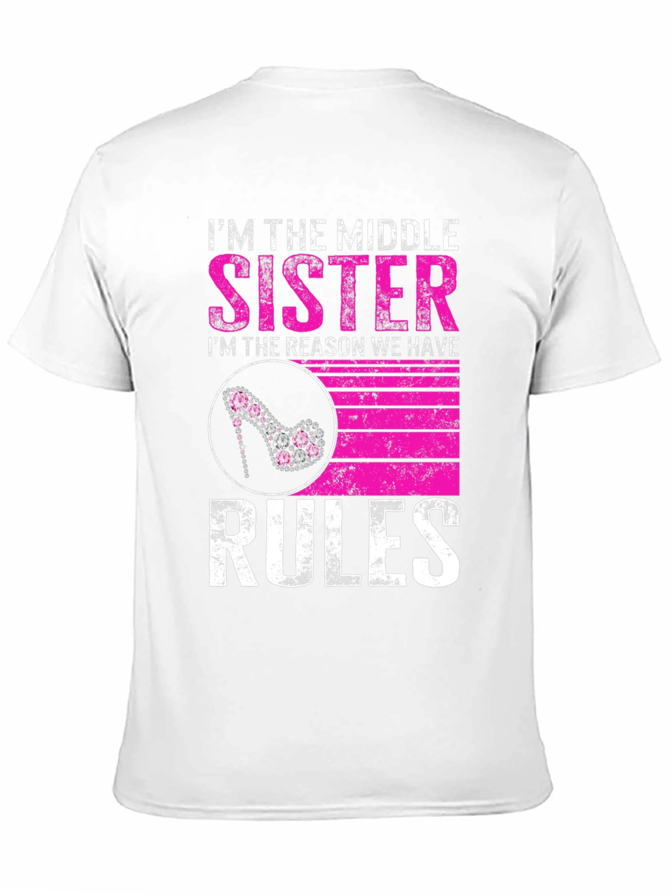 Middle Sister Rules Graphic Tee