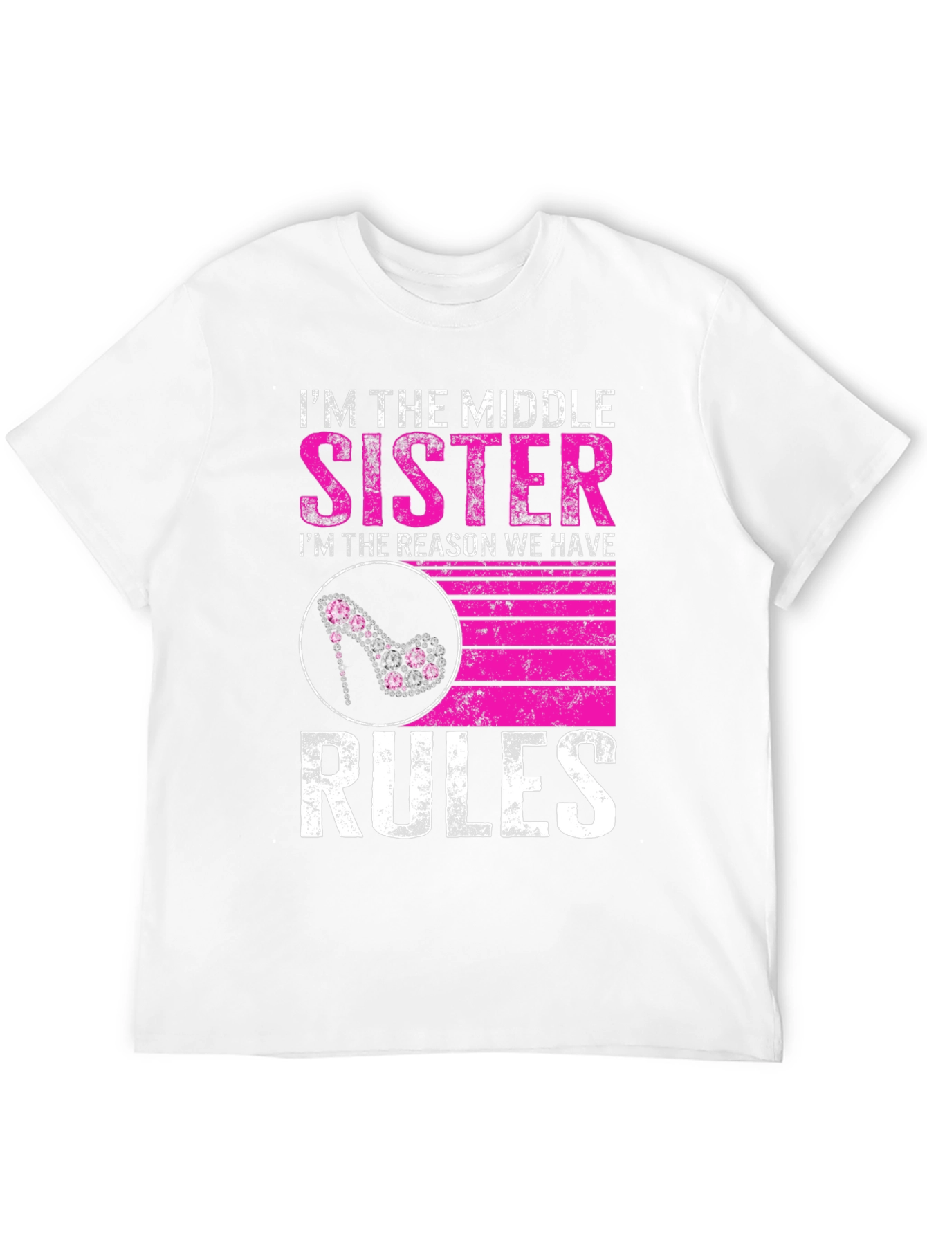 Middle Sister Rules Graphic Tee
