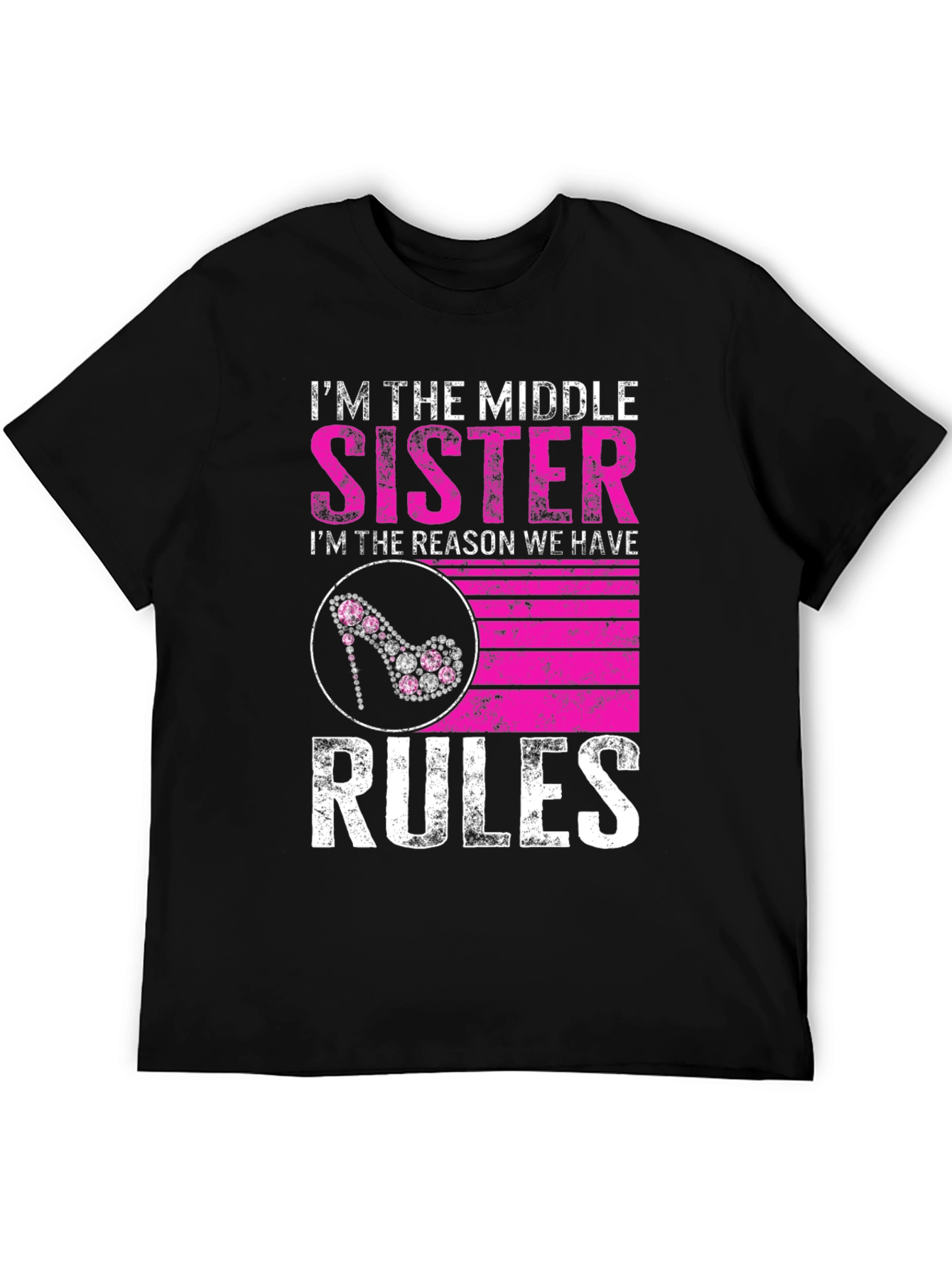Middle Sister Rules Graphic Tee