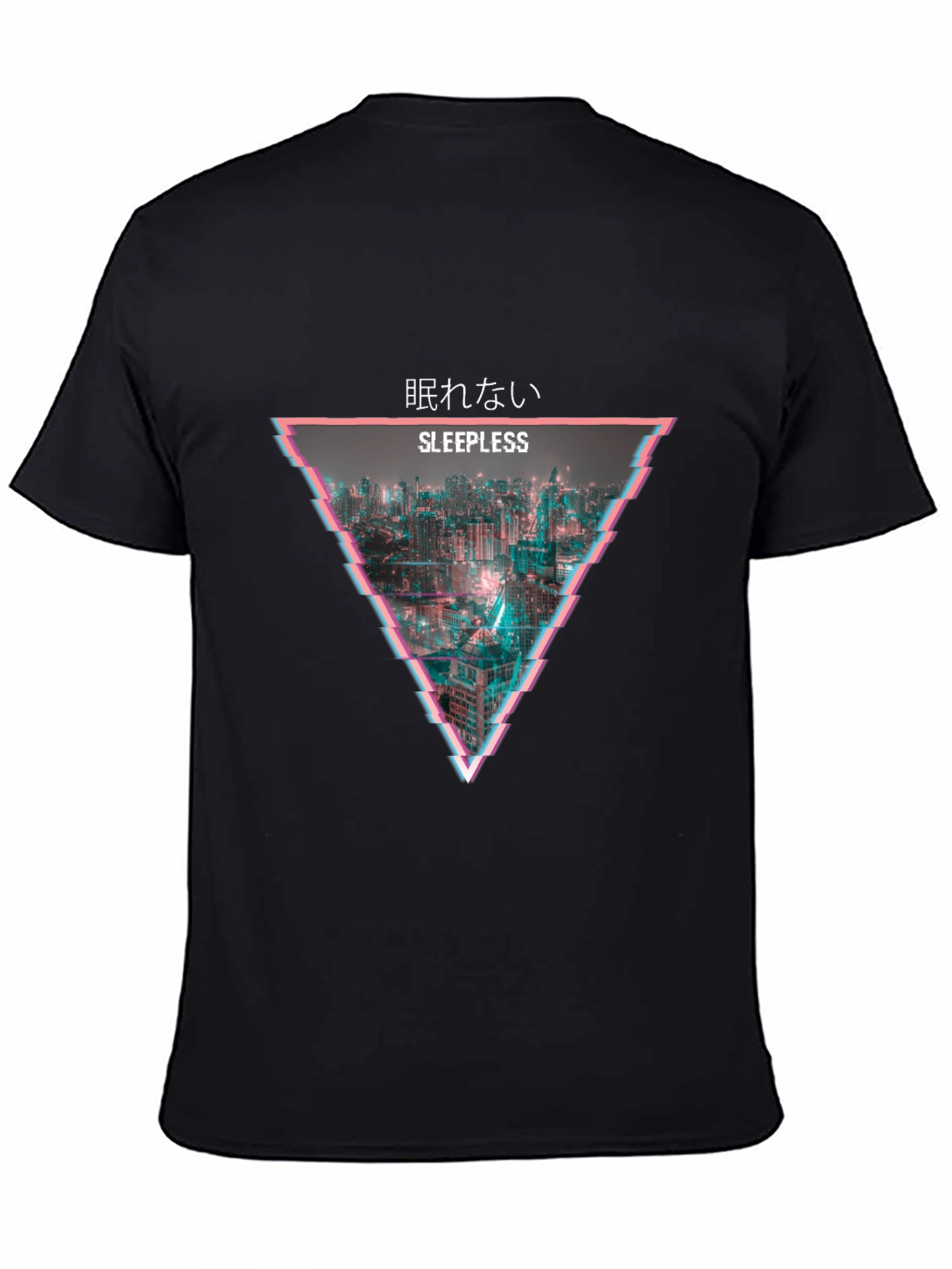 Sleepless Cityscape Graphic T-Shirt