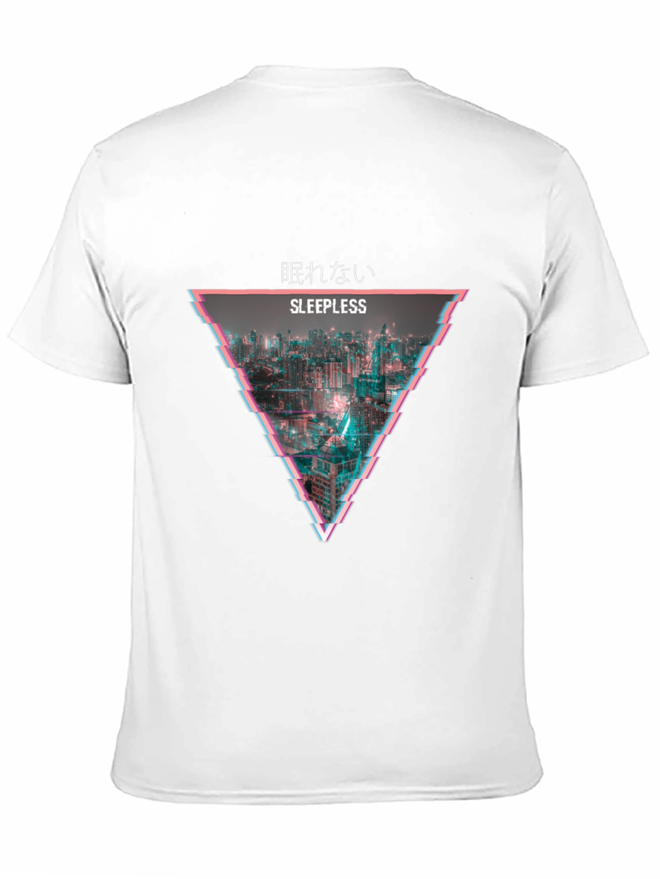 Sleepless Cityscape Graphic T-Shirt