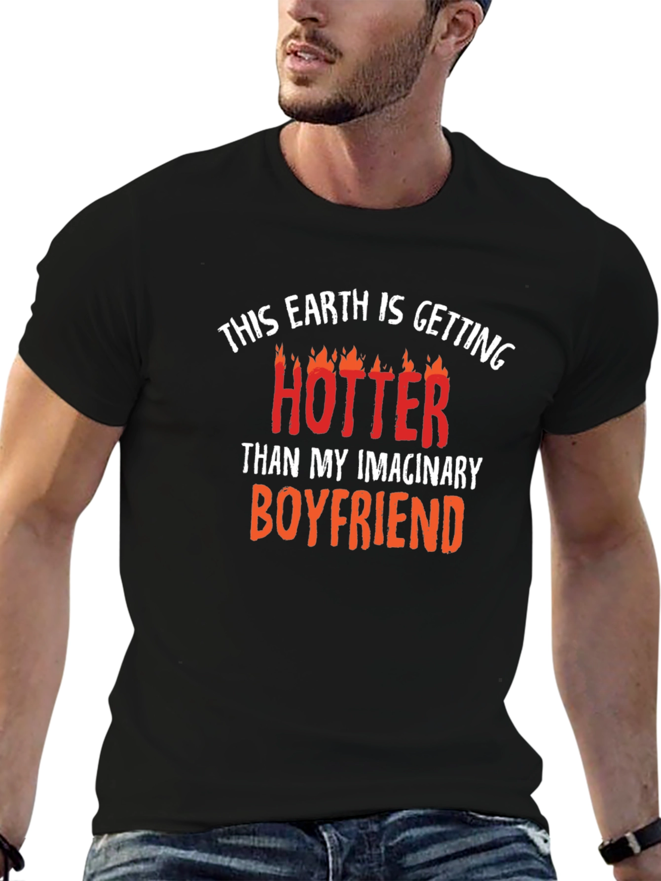 Hotter Than My Imaginary Boyfriend Graphic Tee