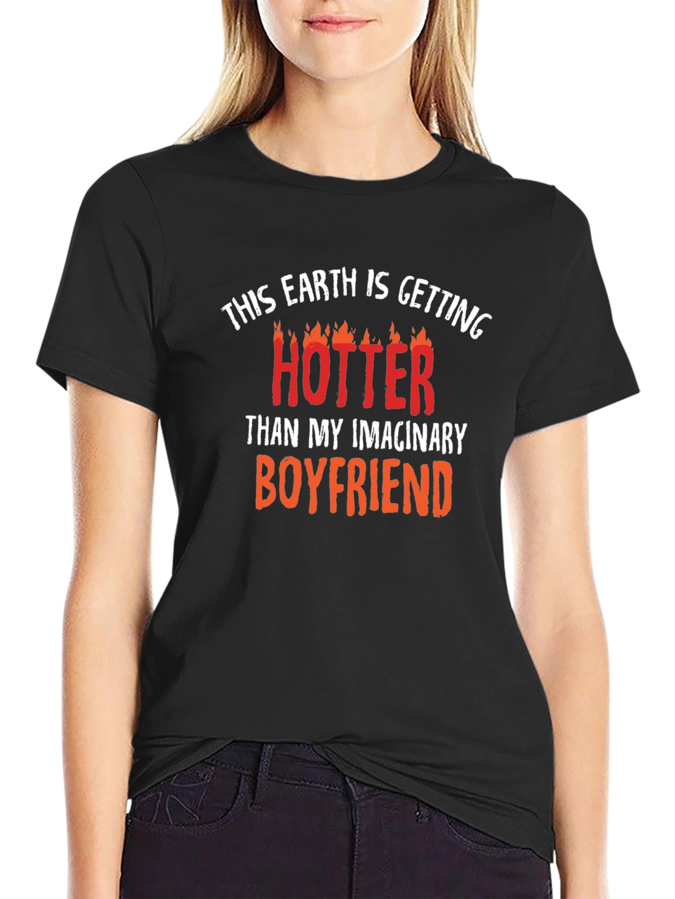 Hotter Than My Imaginary Boyfriend Graphic Tee