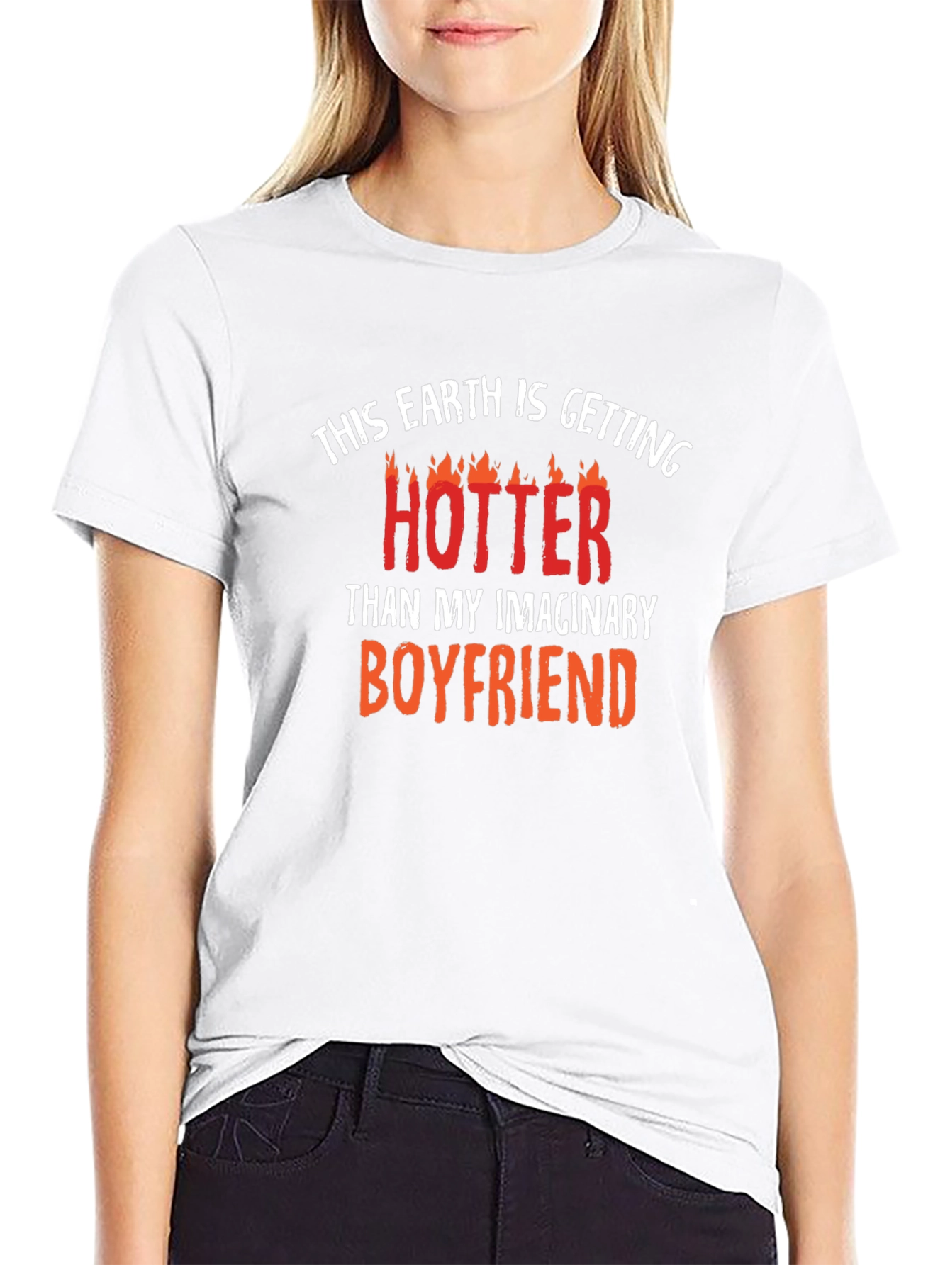Hotter Than My Imaginary Boyfriend Graphic Tee
