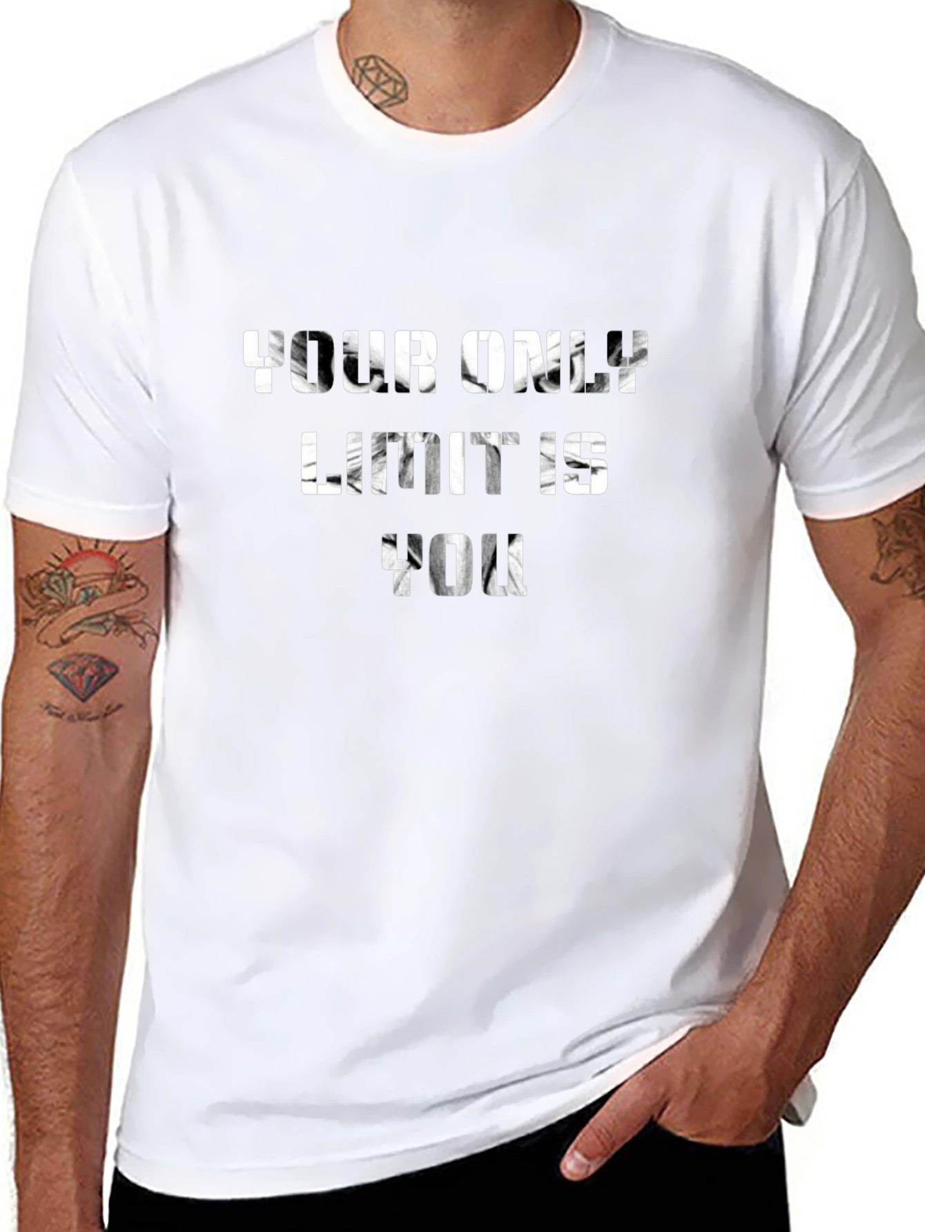 Your Only Limit Is You - Black T-Shirt