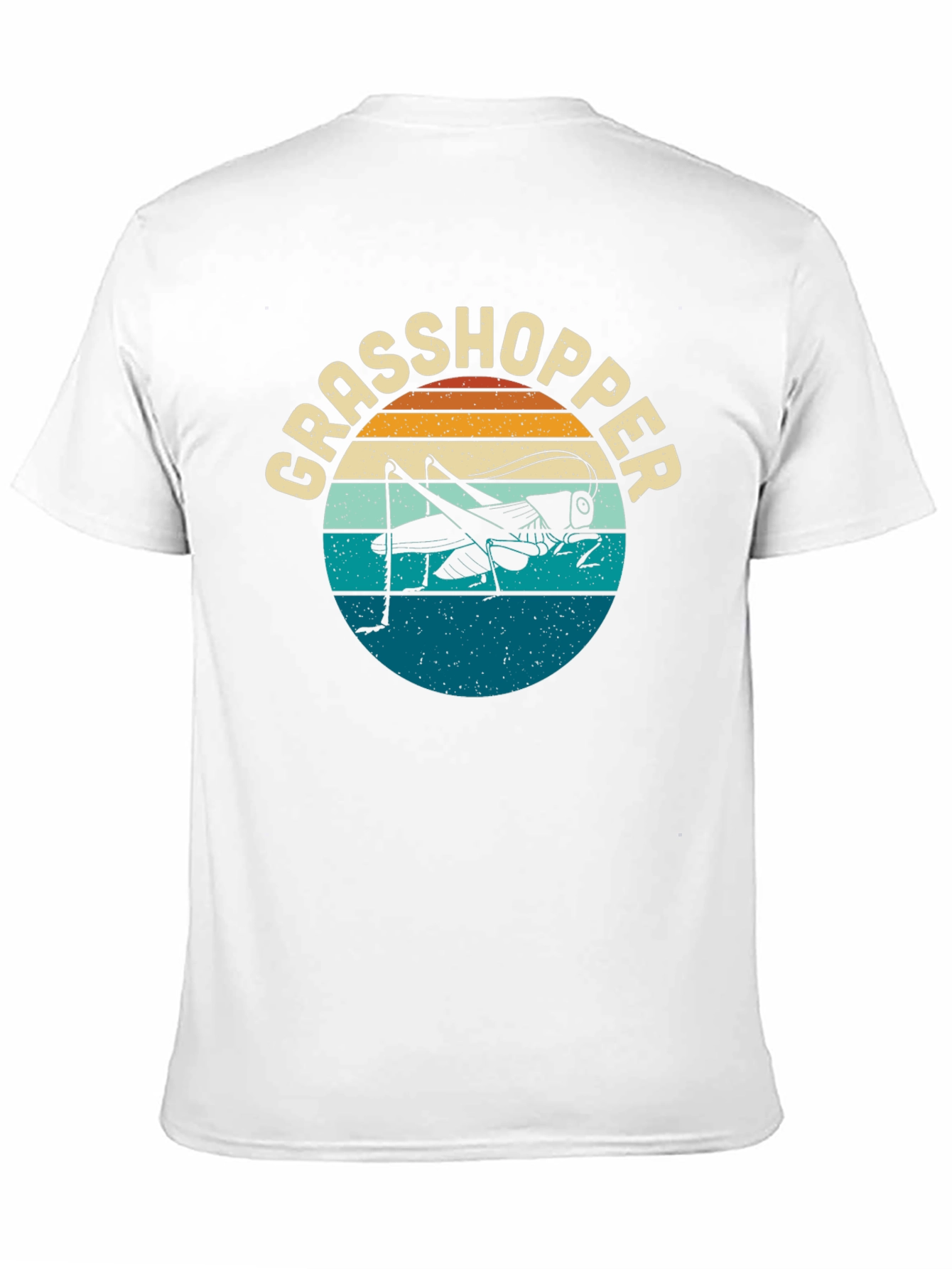 Retro Grasshopper Graphic T-Shirt