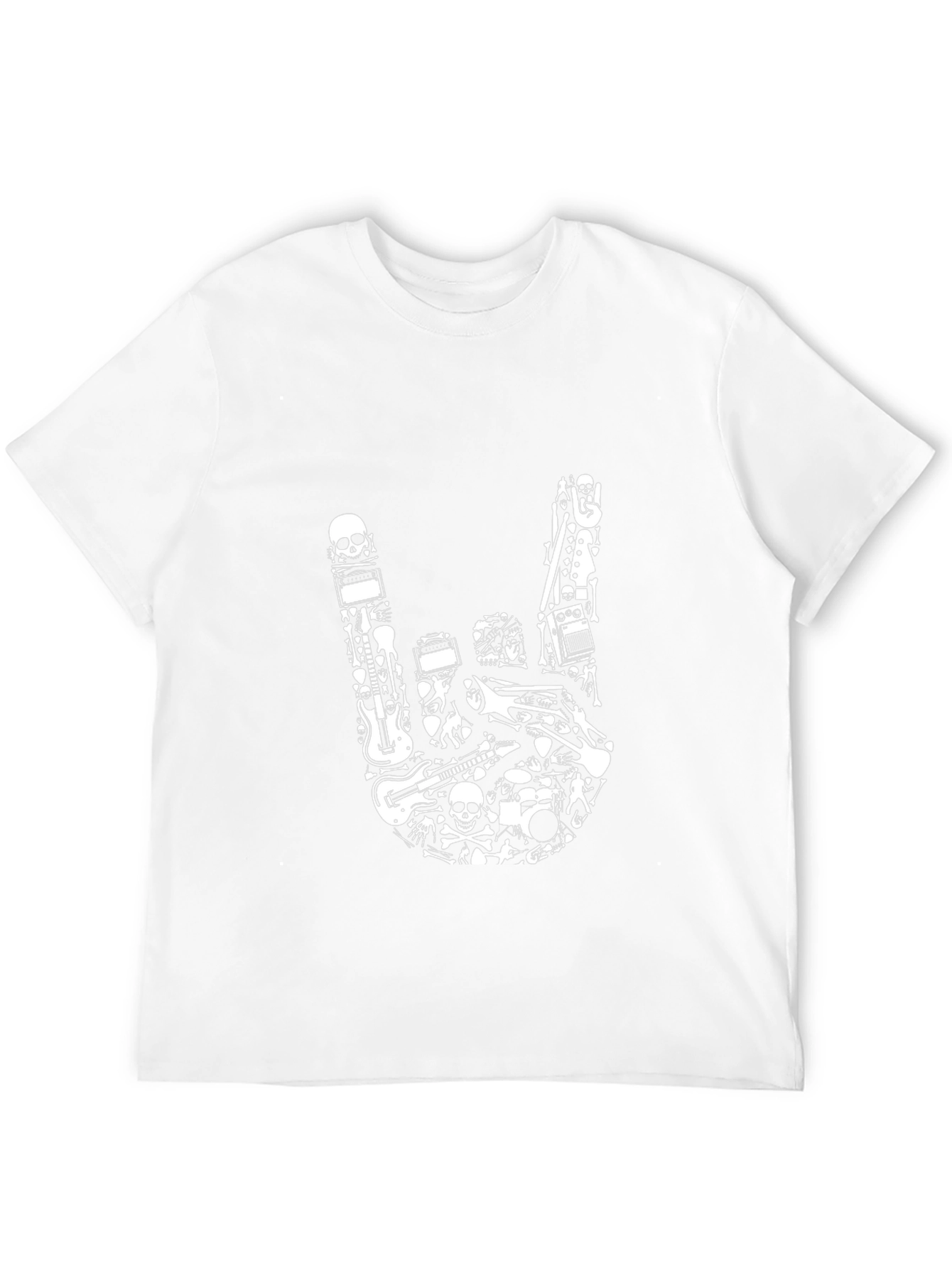 Rock Hand T-Shirt - Music Lover Tee