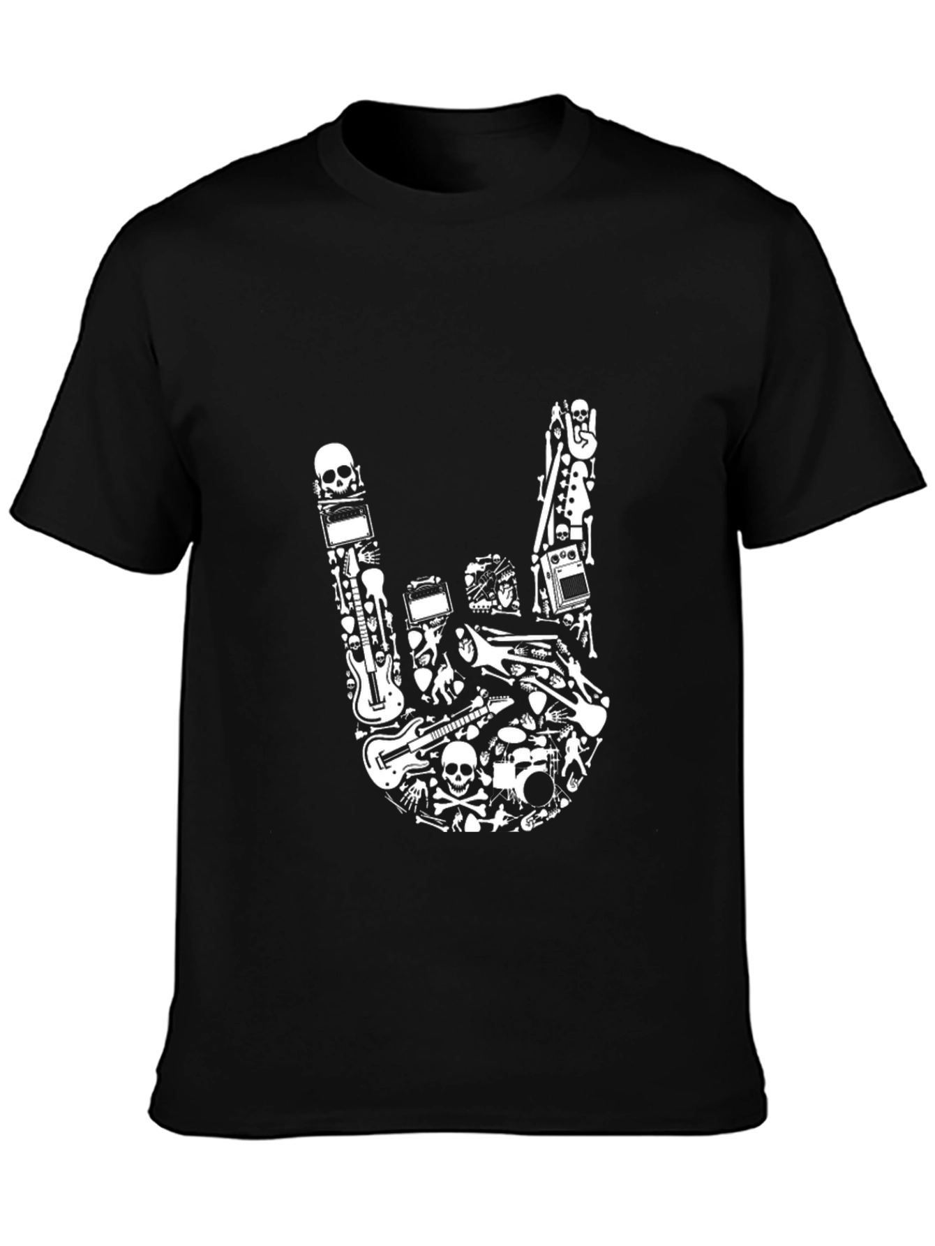 Rock Hand T-Shirt - Music Lover Tee