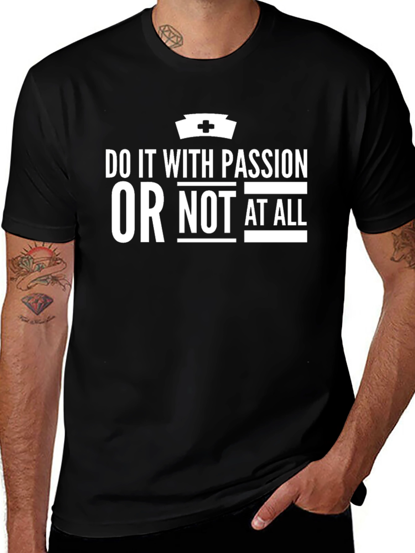 Passion or Not at All Graphic Tee