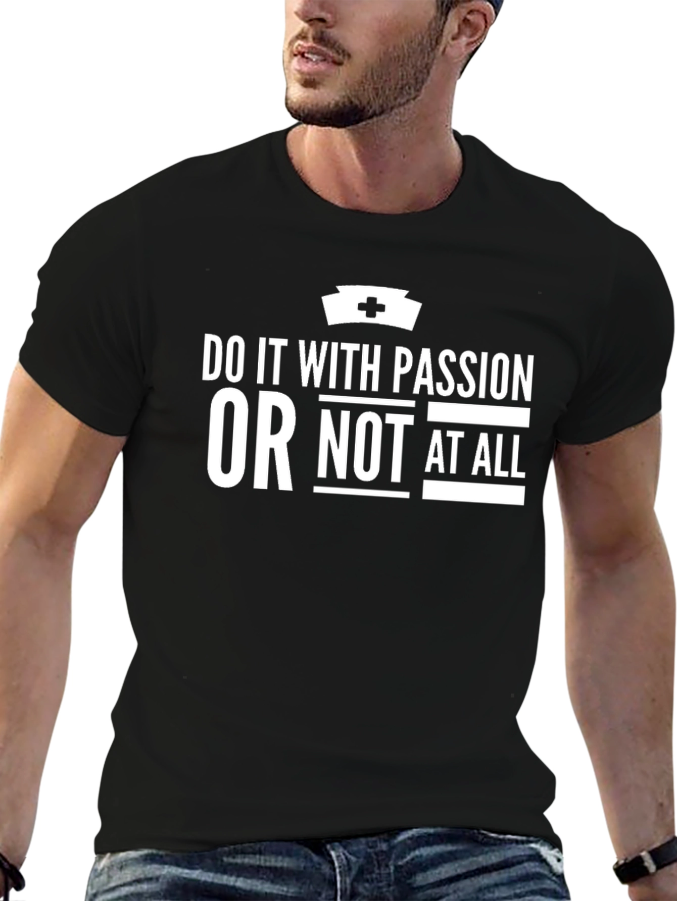 Passion or Not at All Graphic Tee