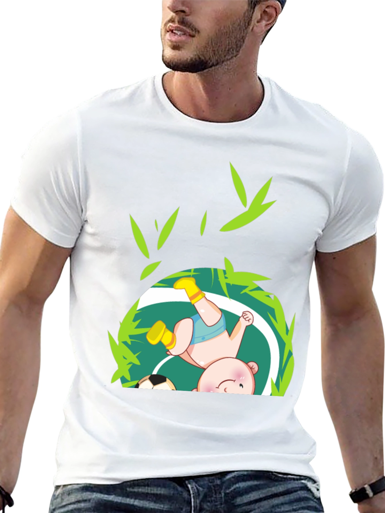 Funny Baby Soccer T-Shirt