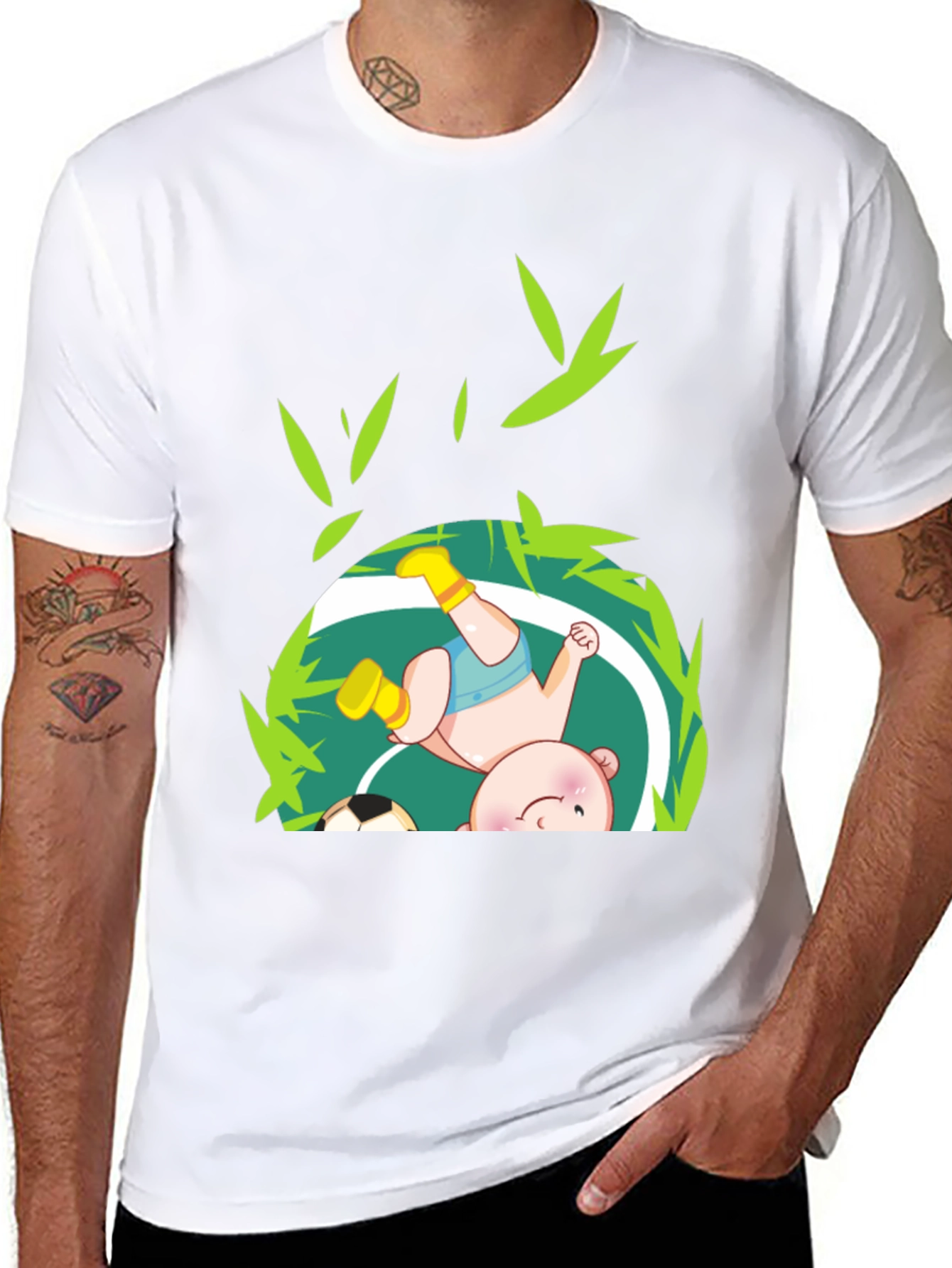 Funny Baby Soccer T-Shirt