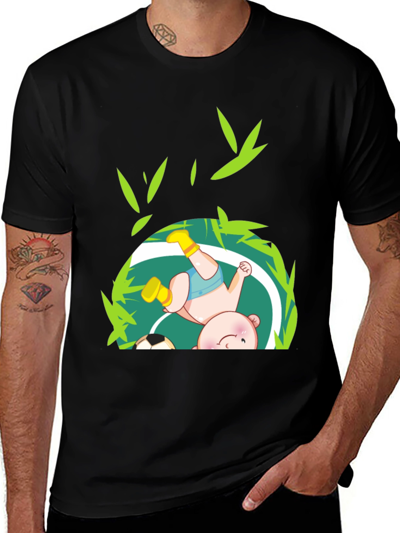 Funny Baby Soccer T-Shirt