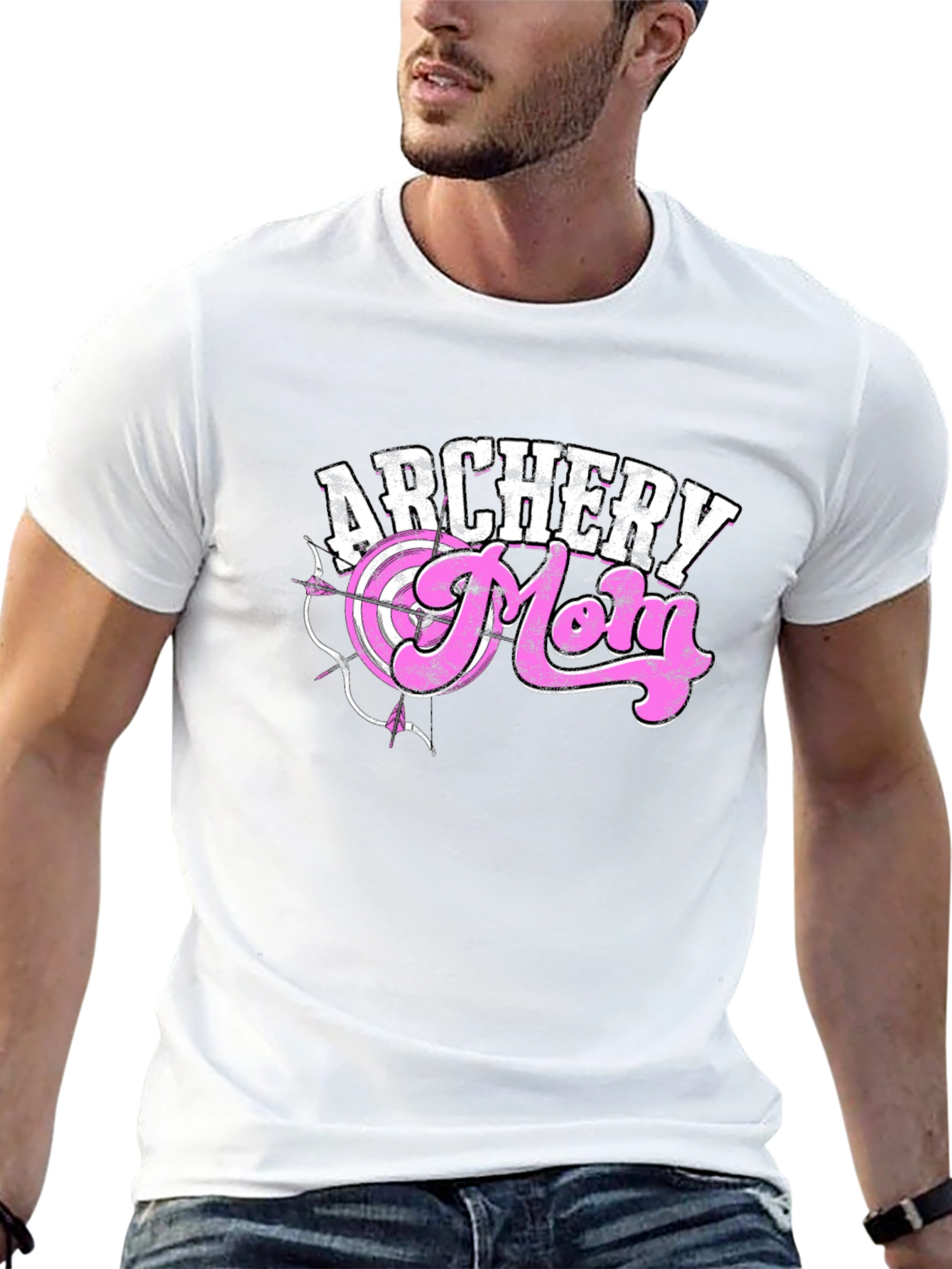 Archery Mom T-Shirt - Graphic Tee for Women