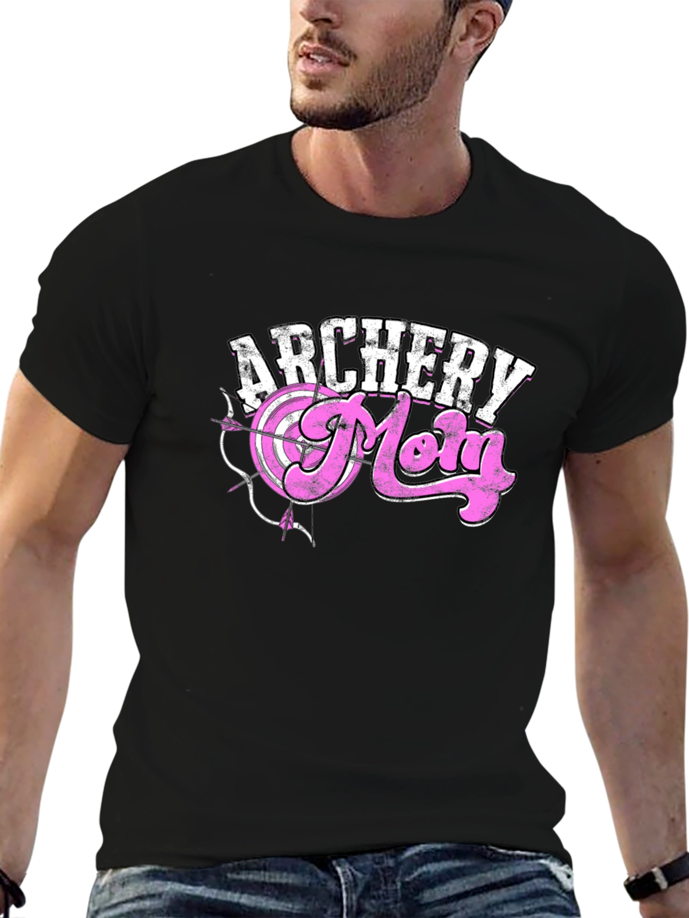 Archery Mom T-Shirt - Graphic Tee for Women