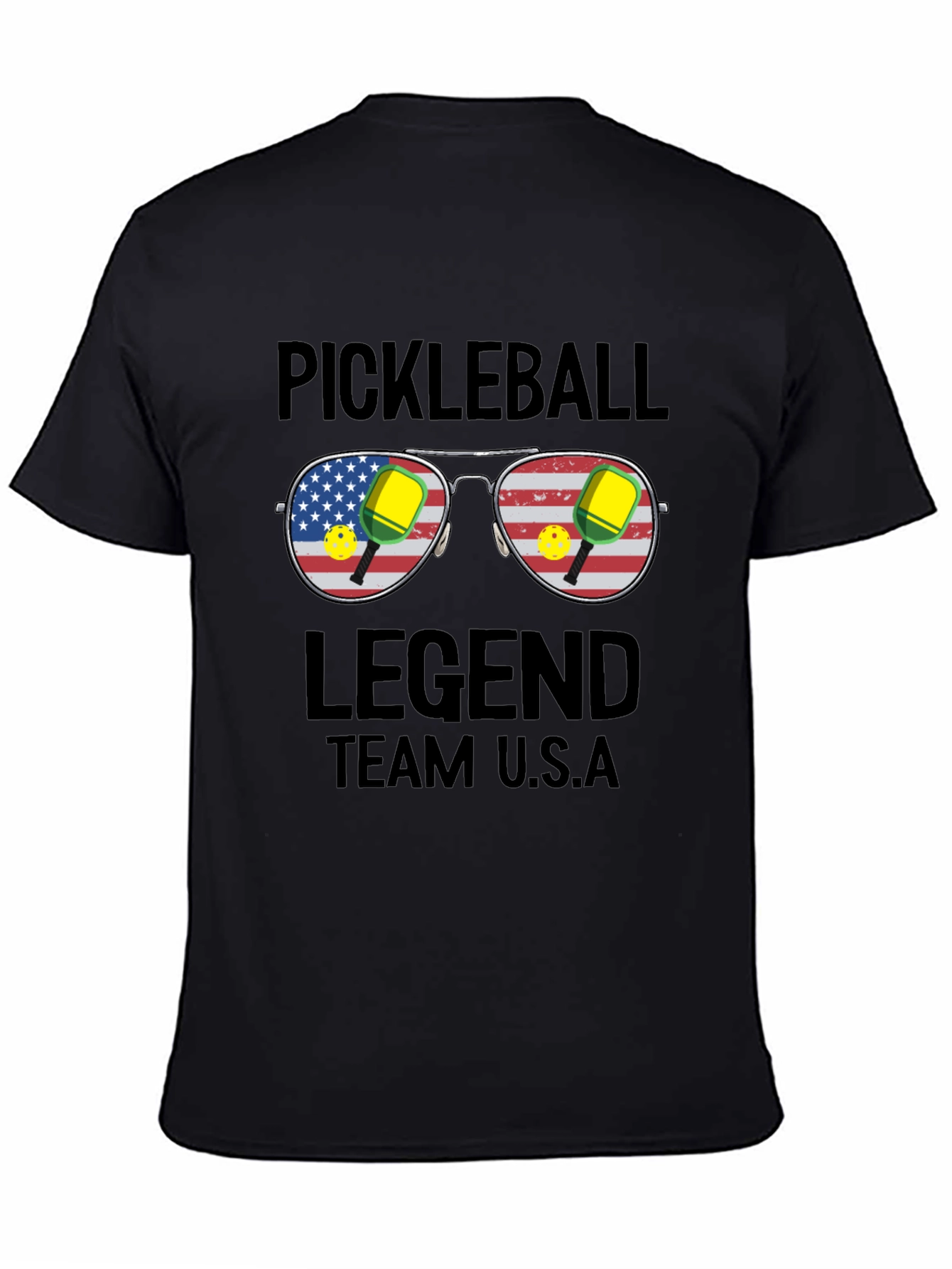 Pickleball Legend Team USA Graphic T-Shirt
