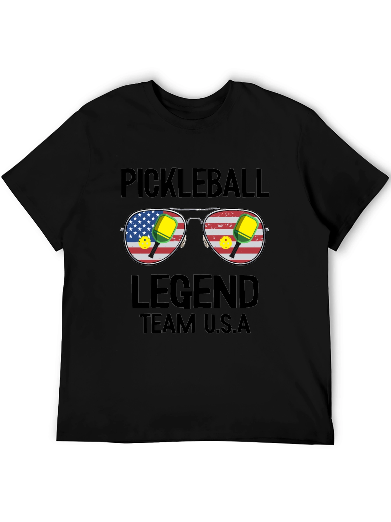 Pickleball Legend Team USA Graphic T-Shirt