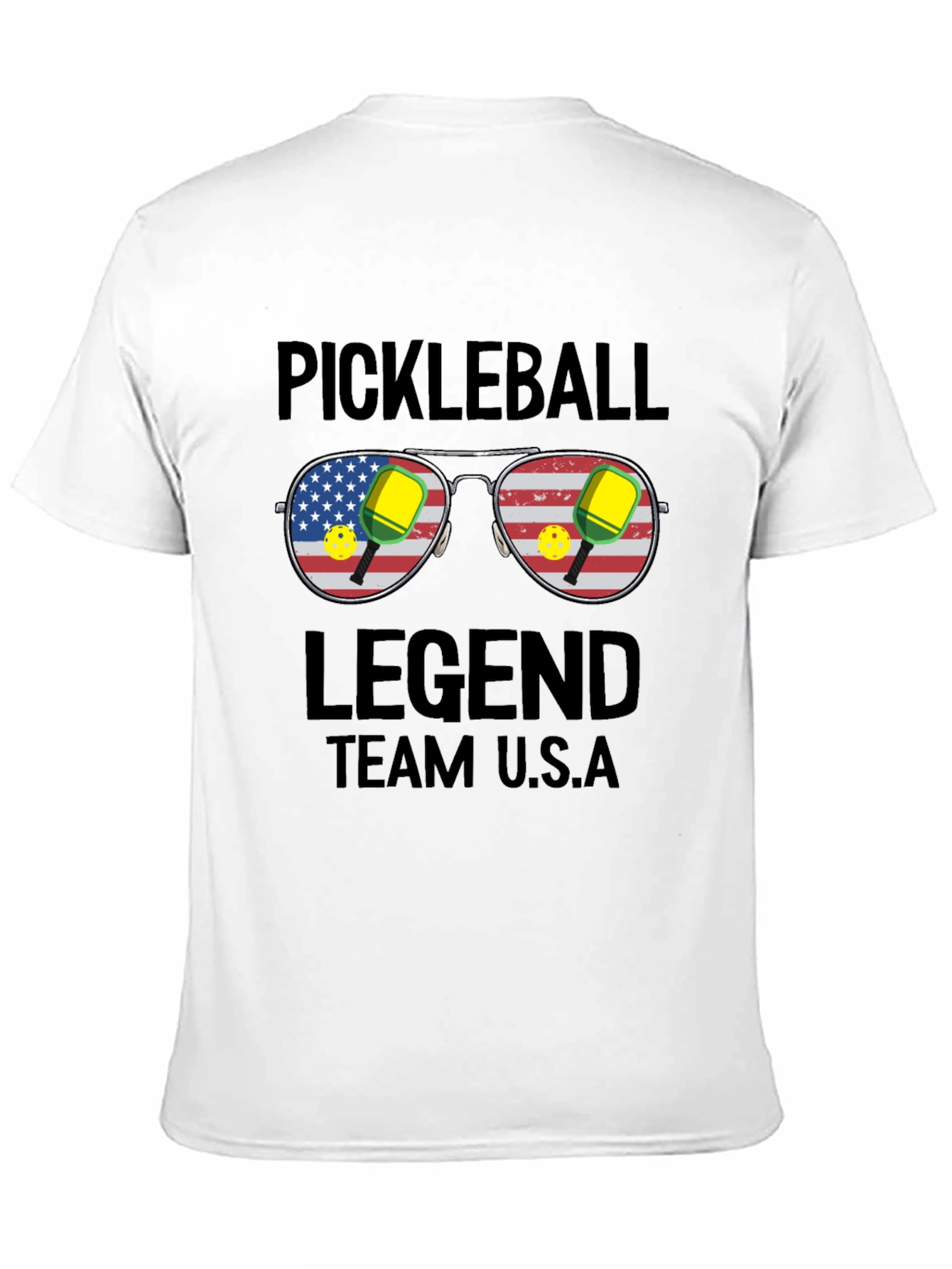 Pickleball Legend Team USA Graphic T-Shirt