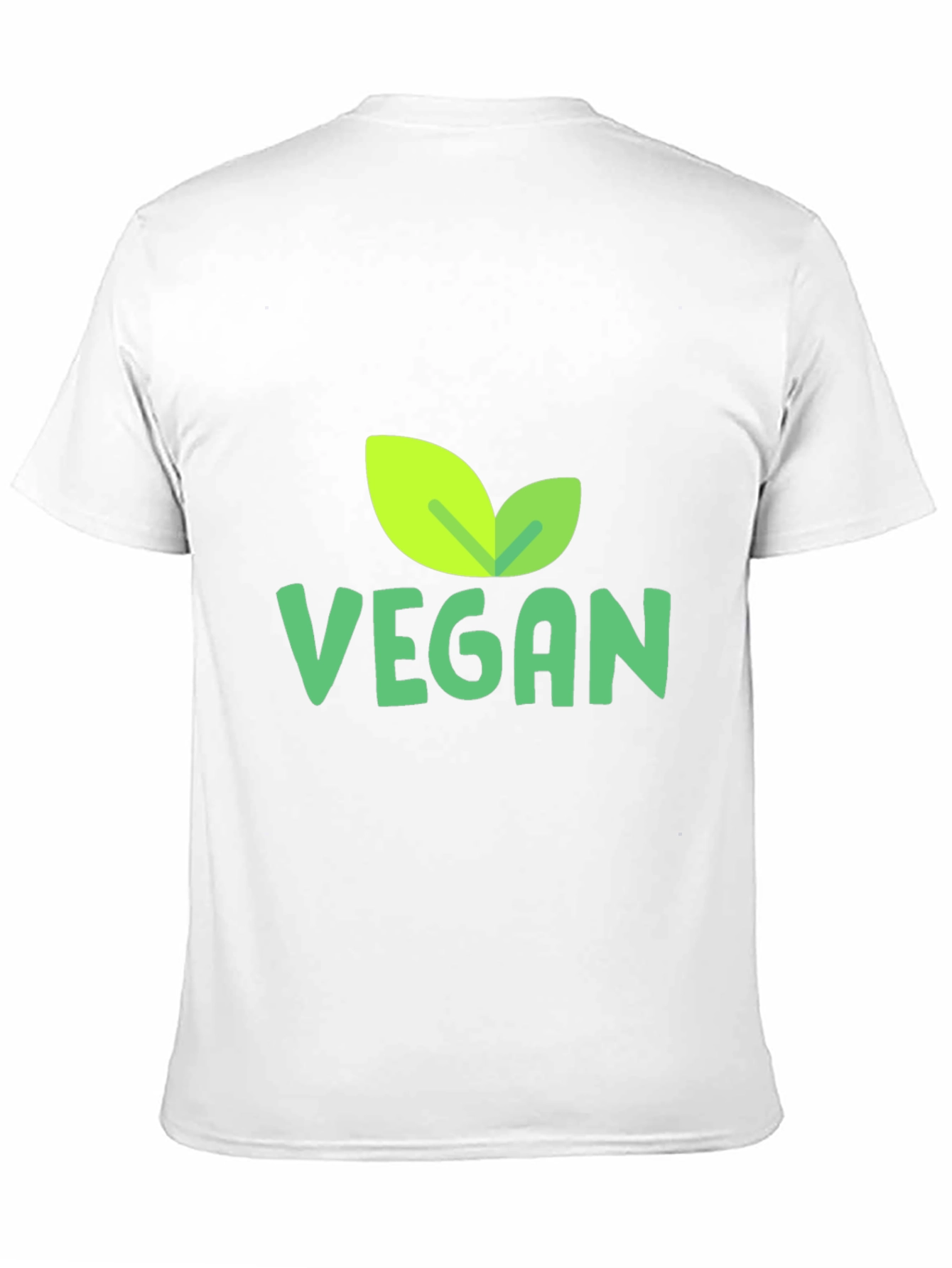 Vegan Leaf Graphic T-Shirt