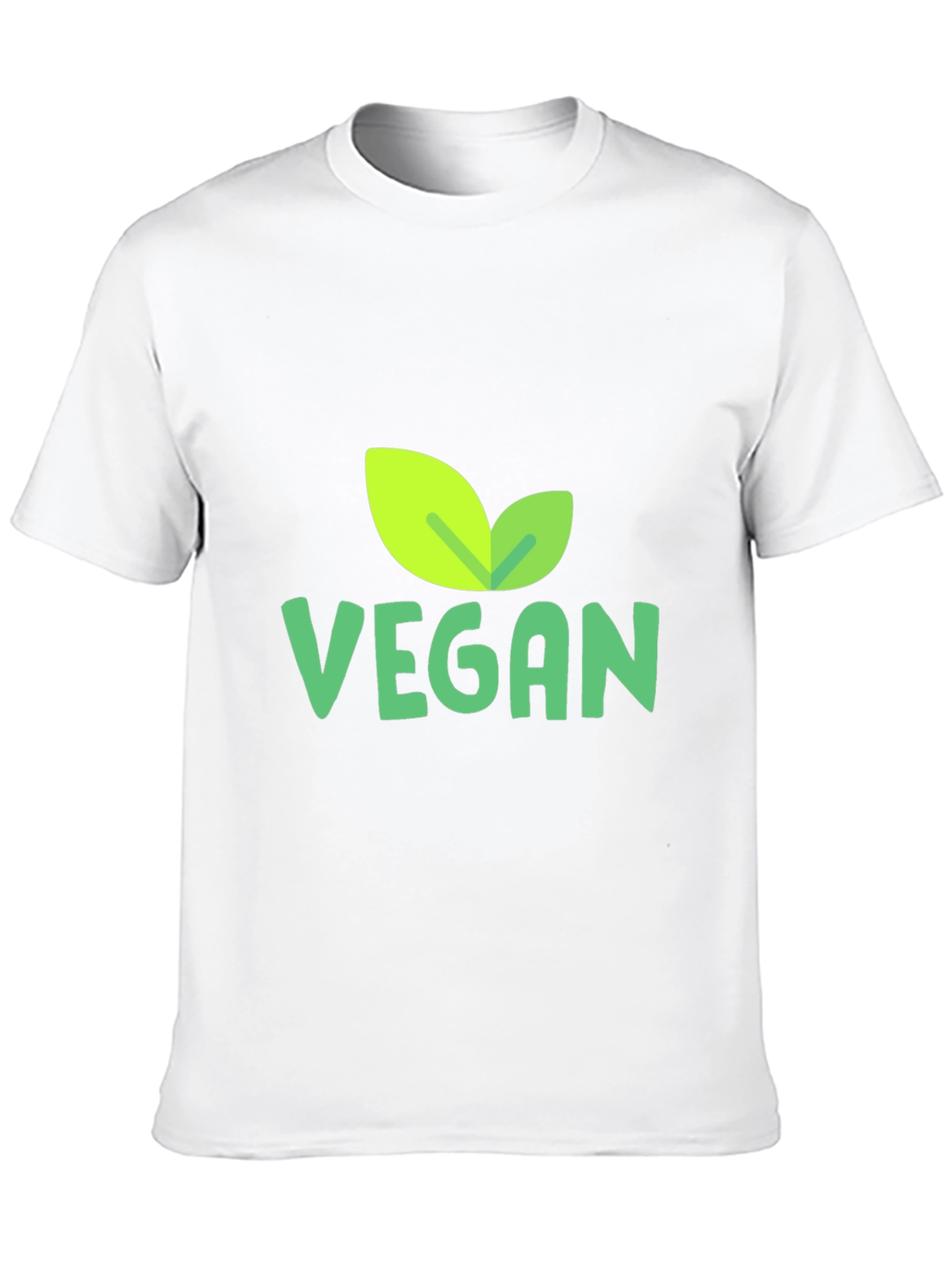 Vegan Leaf Graphic T-Shirt