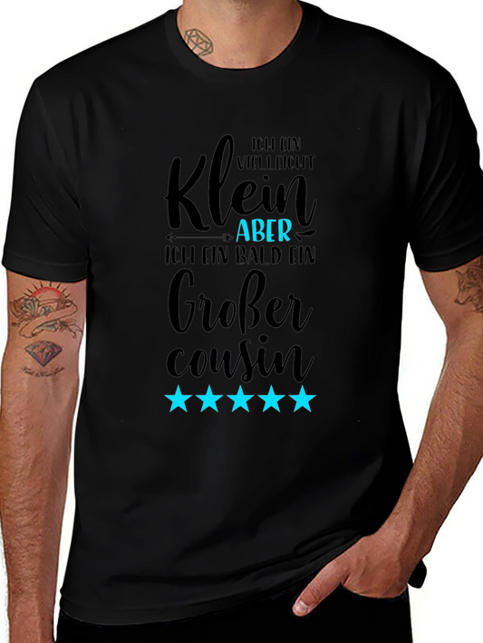 Funny Cousin T-Shirt - Soon to be a Big Cousin