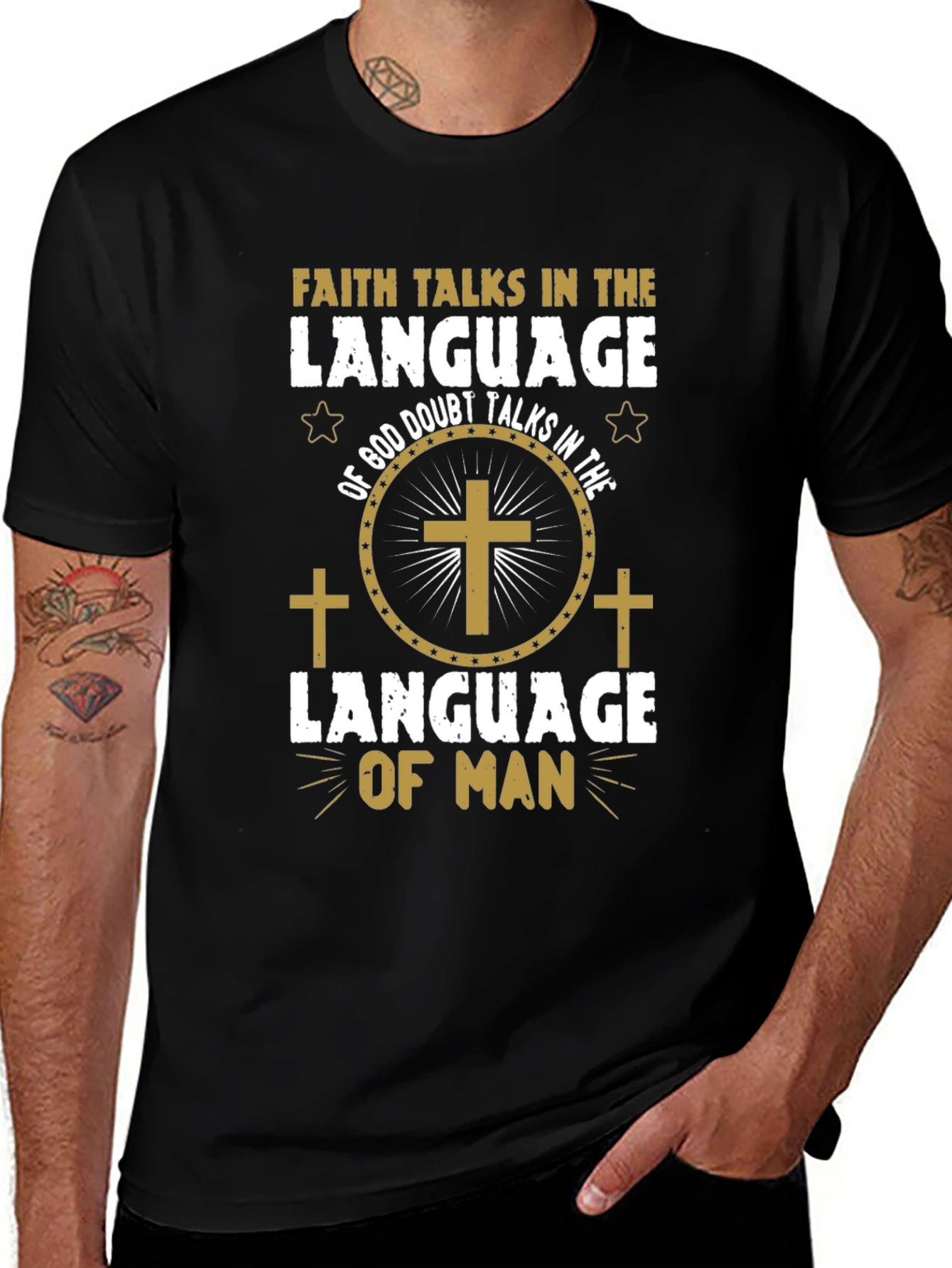 Faith Talks T-Shirt - Christian Graphic Tee