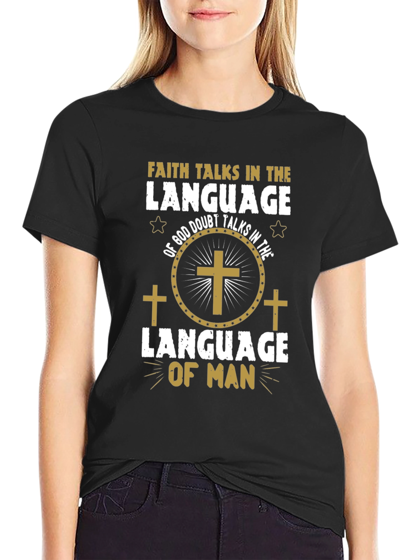 Faith Talks T-Shirt - Christian Graphic Tee