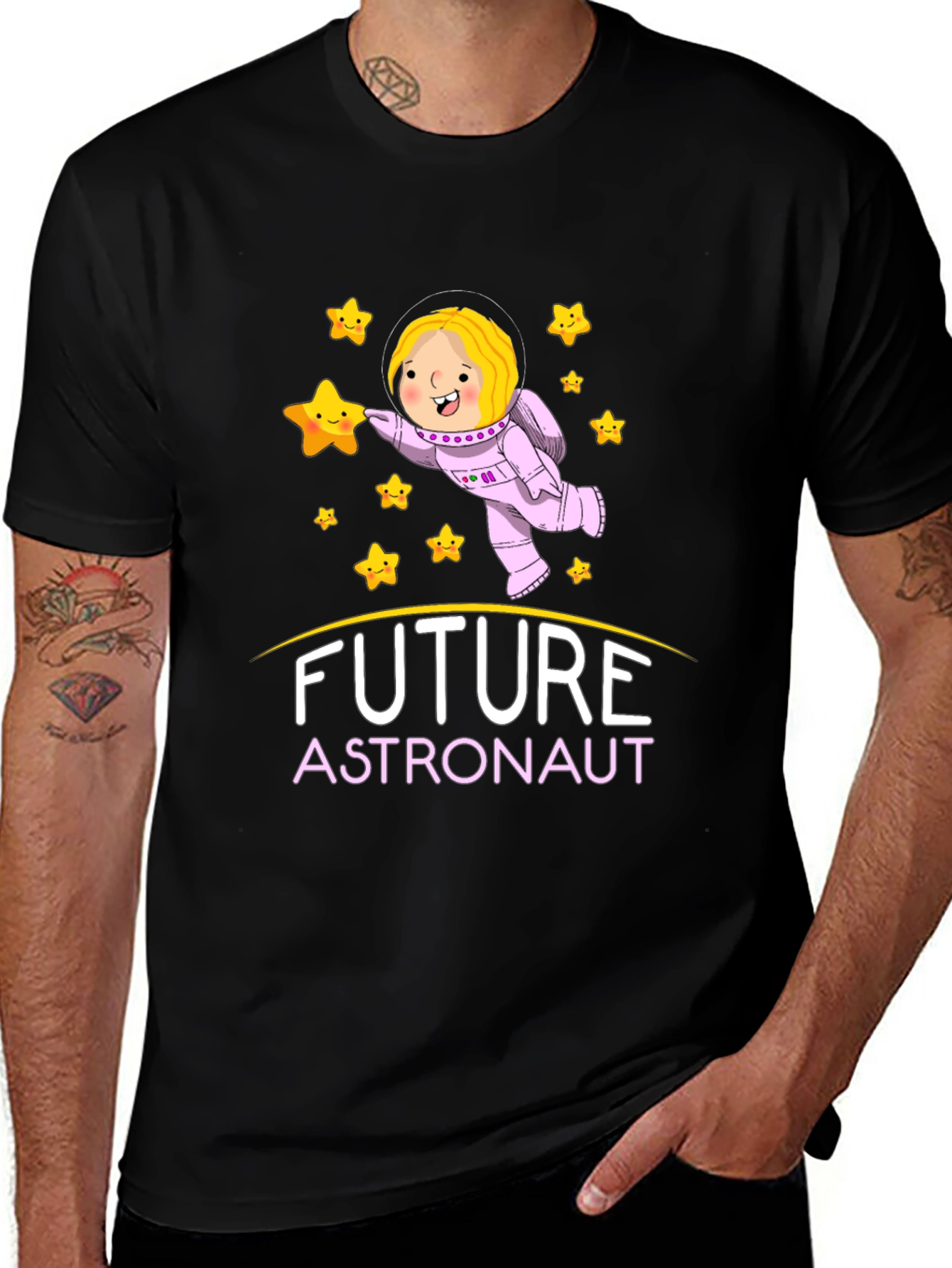 Future Astronaut Graphic T-Shirt