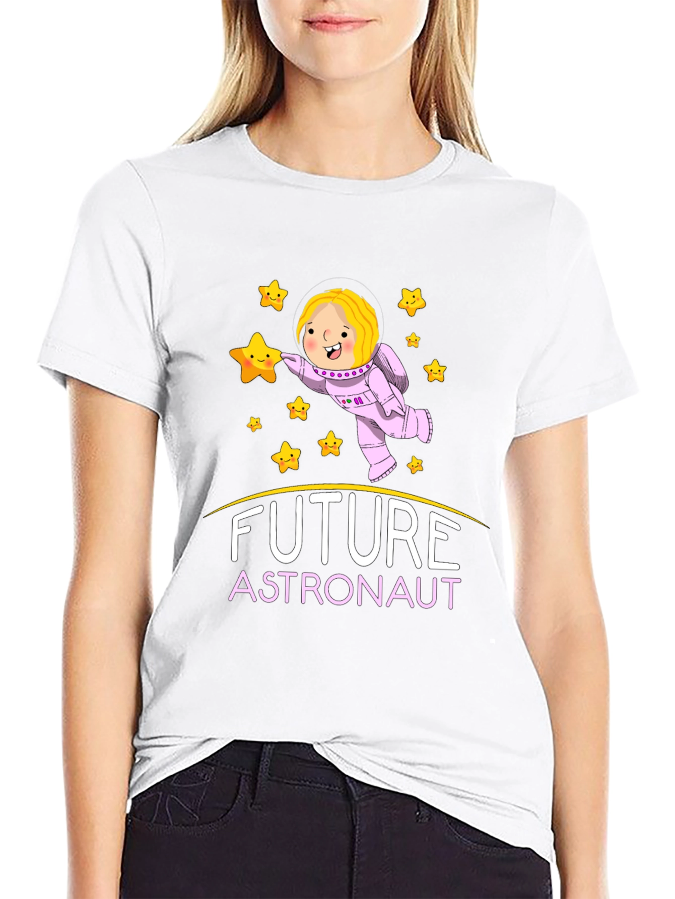 Future Astronaut Graphic T-Shirt
