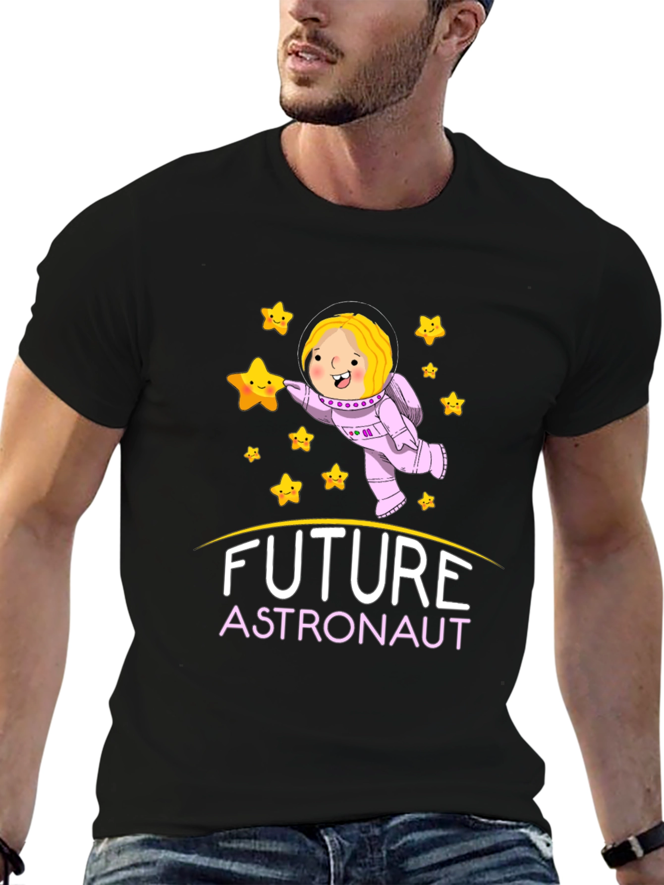 Future Astronaut Graphic T-Shirt