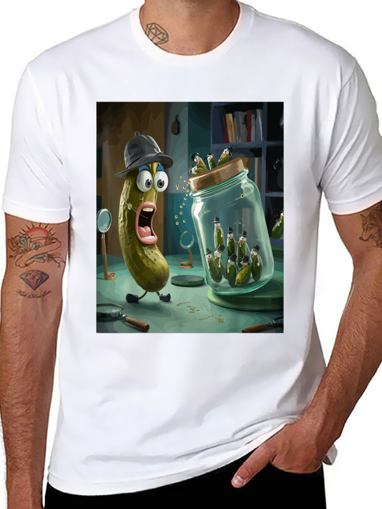 Pickle Detective Graphic Tee